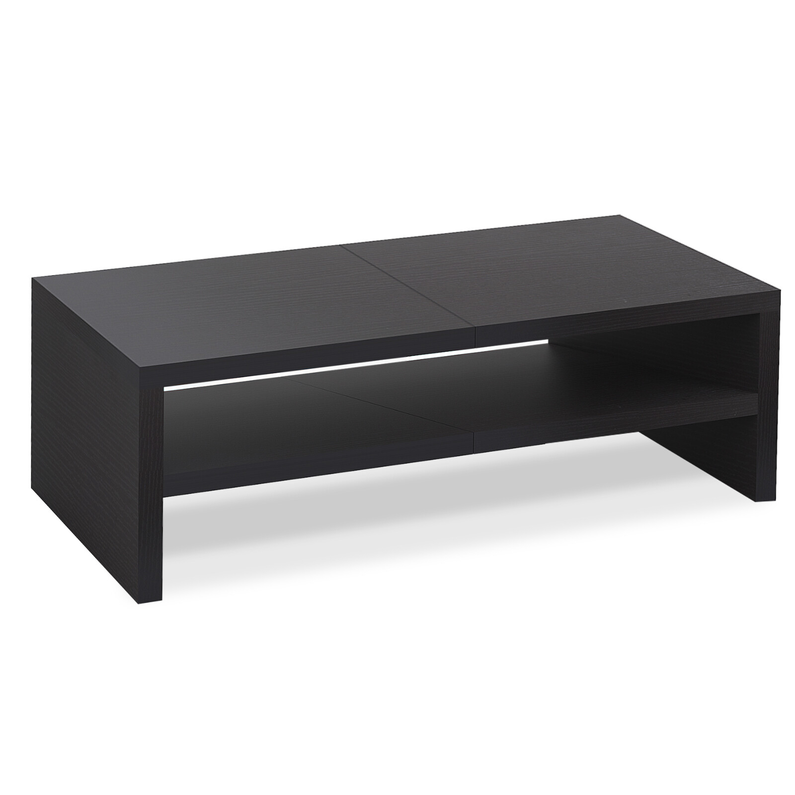 20 Inch 2 Tiers Wooden Desktop Monitor Stand Riser TV Laptop Desk Organizer.
