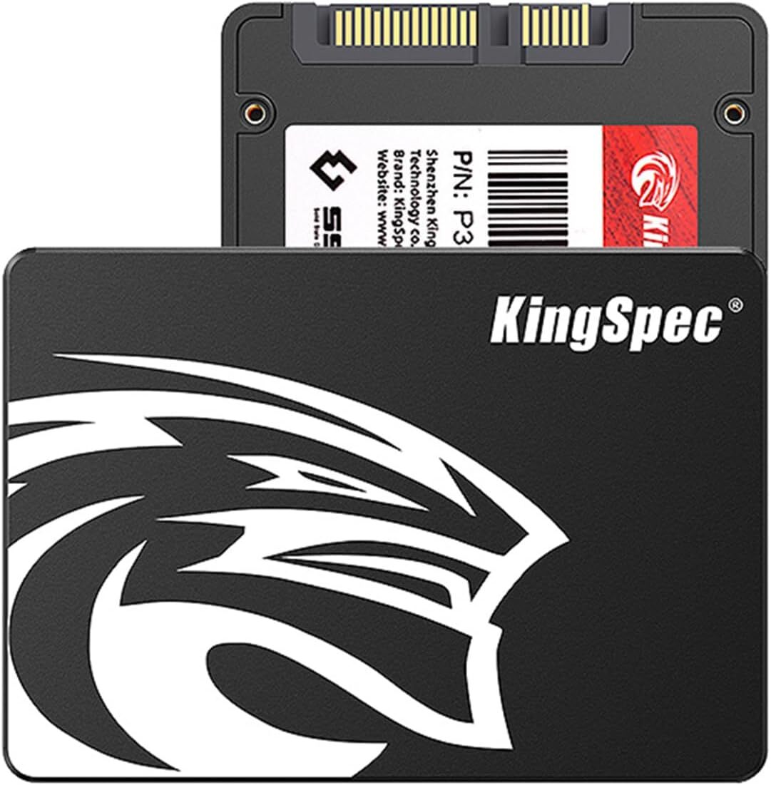 Kingspec 512Gb Sata Iii Ssd 6Gb/s, 2.5" Sata Ssd With 3D Nand Flash, I Electr...