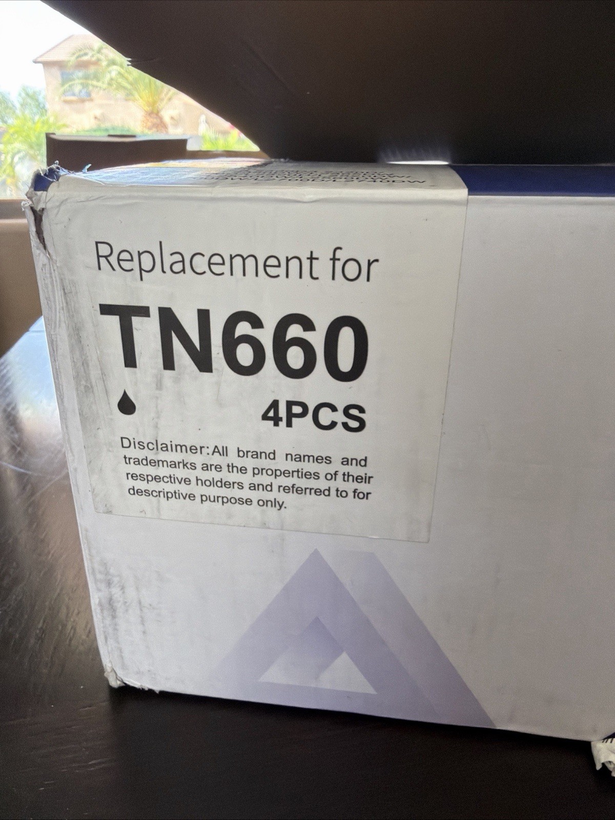 TN660 Toner Cartridge (4 Pack) 2600 Page High Yield For Brother(see Pic)