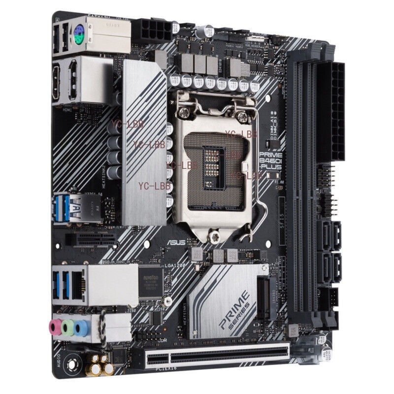 ASUS PRIME B460I-PLUS Motherboard Intel B460 LGA 1200 2 x DDR4 M.2 Mini ITX HDMI