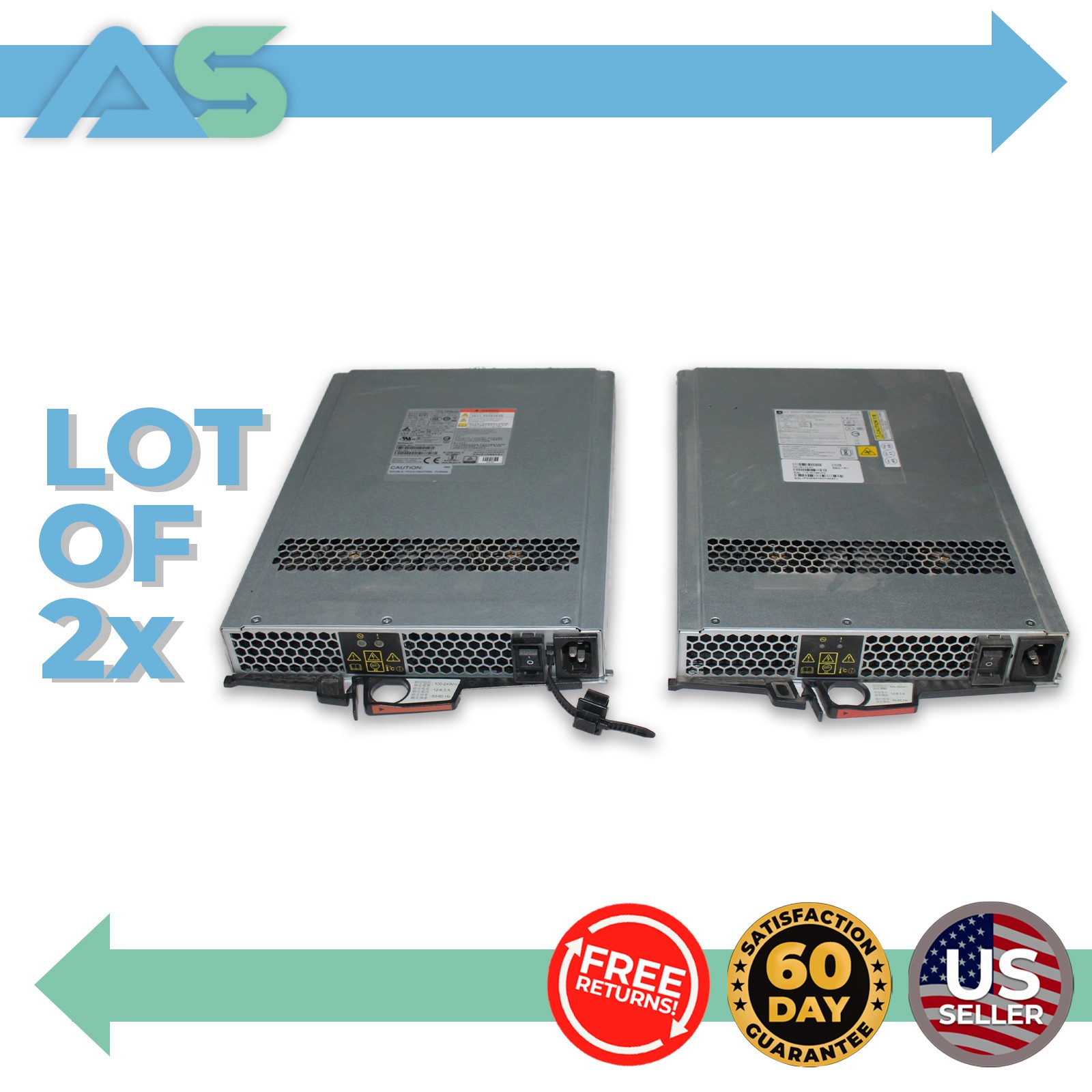 2x Lot NetApp 913W Power Supply TDPS-900AB DCJ9133-01 114-00148 FAS8020 FAS8040