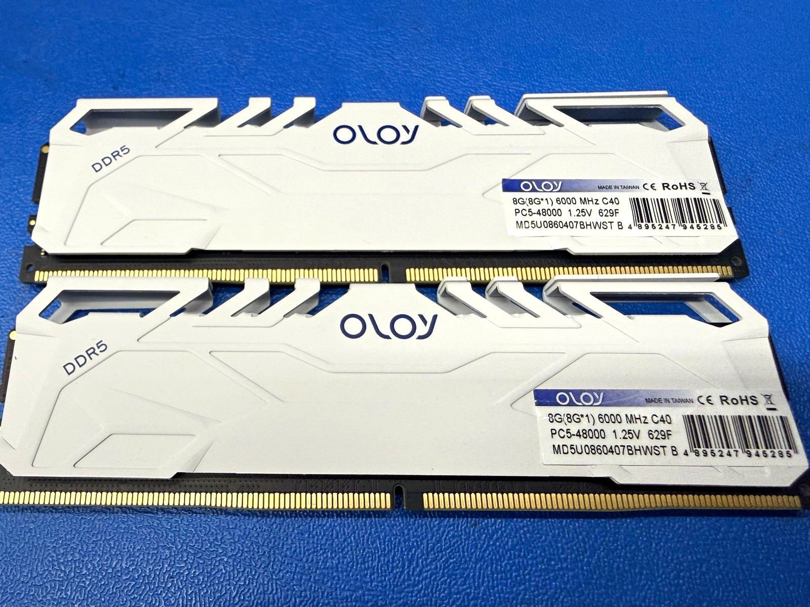 OLOy Blade Gaming 16GB (2x8GB) DDR5-6000 PC5-48000 Non-ECC 288-Pin DIMM