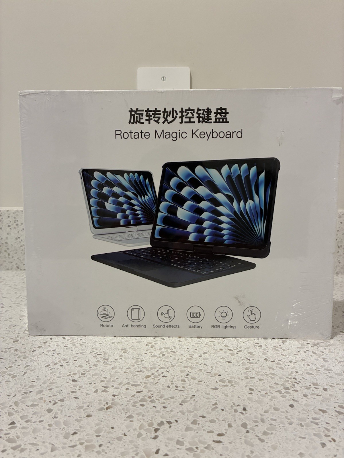 ifacemall Rotating Magic Keyboard (ipad Keyboard) “Unknown Color”