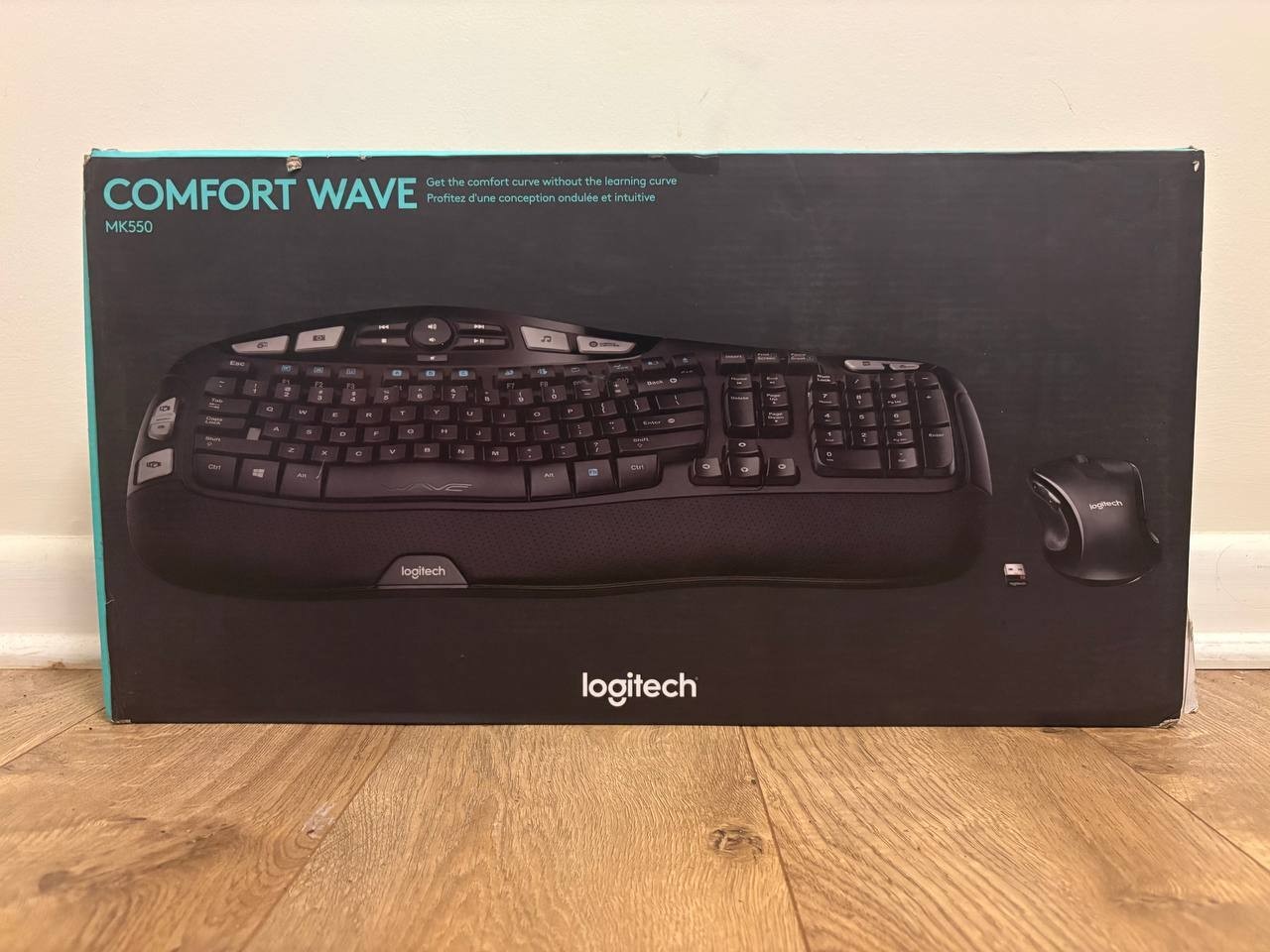Logitech Comfort Wave MK550 Wireless Keyboard (Brand New Mouse Not Included)