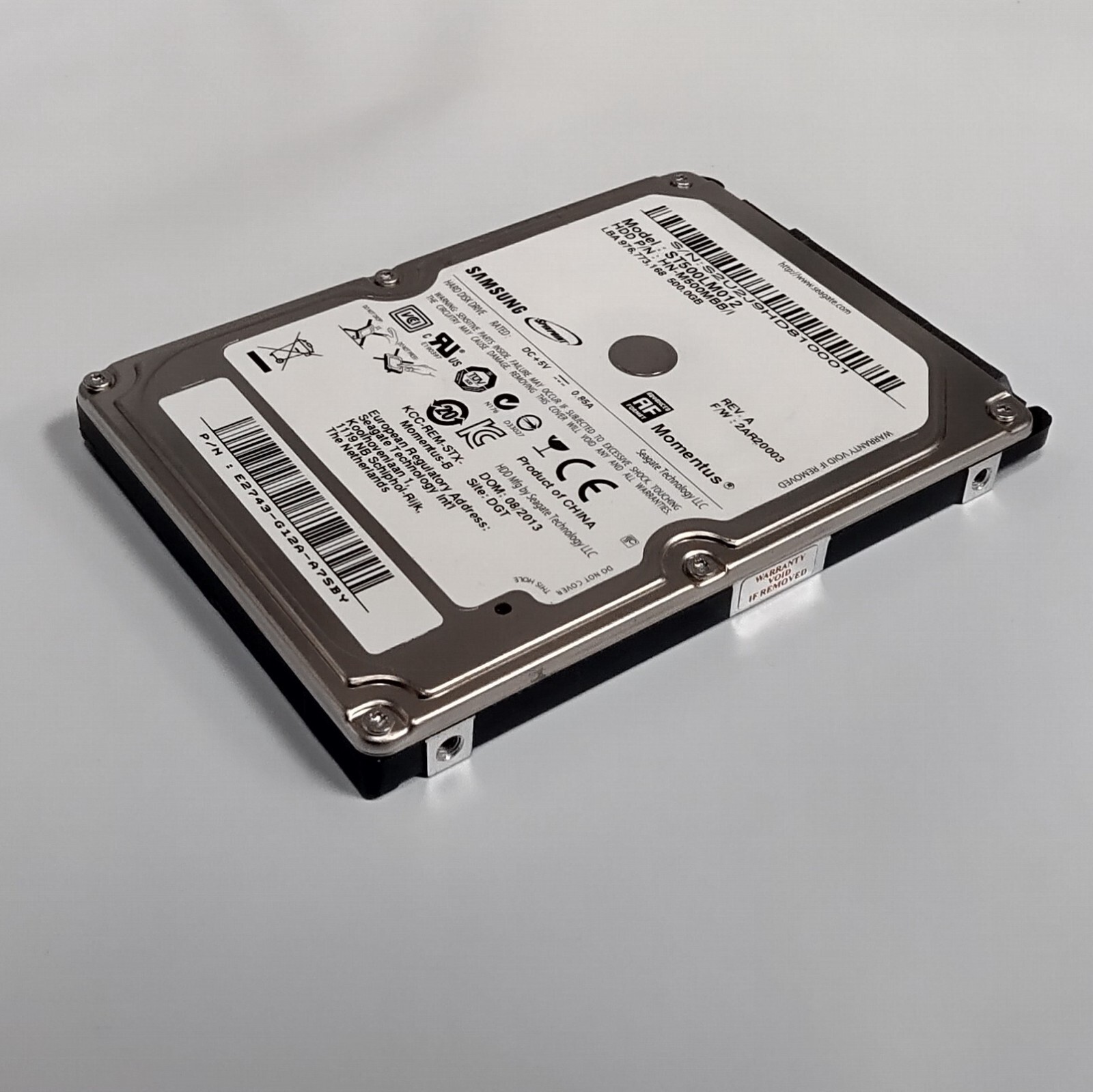 SAMSUNG SEAGATE SPINPOINT ST500LM012 500GB 6G 8MB 2.5in SATA Drive for XBOX ONE