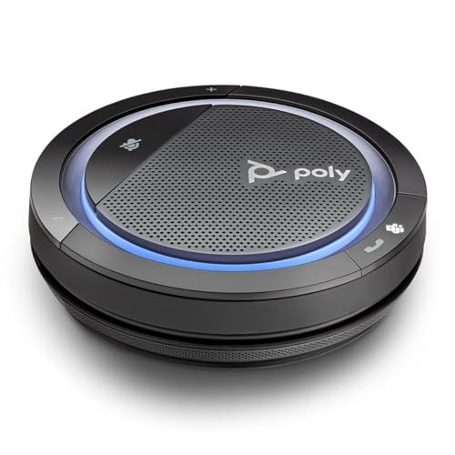 PLANTRONICS POLY CALISTO 3200 IP CONFERENCE STATION VOIP SPEAKERPHONE - Black