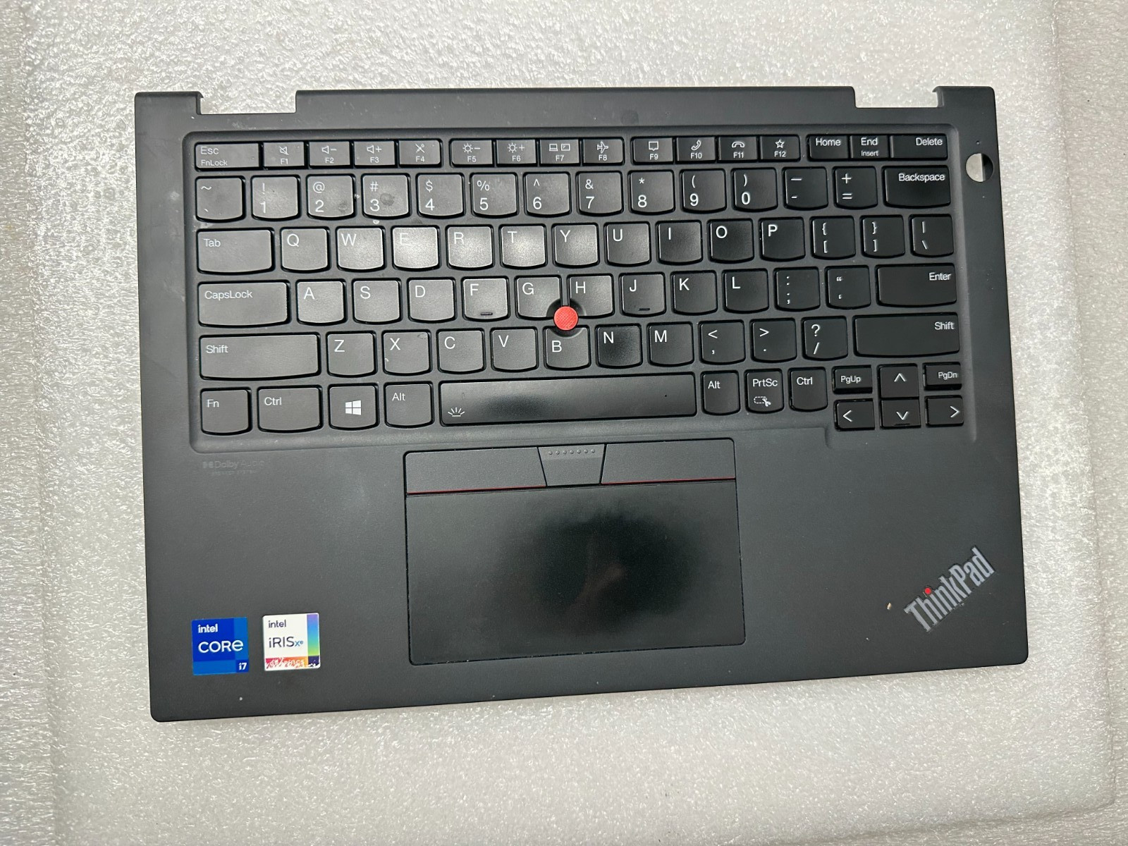Lenovo Thinkpad X13 Yoga Gen 2 palmrest touchpad keyboard 5M11C18706