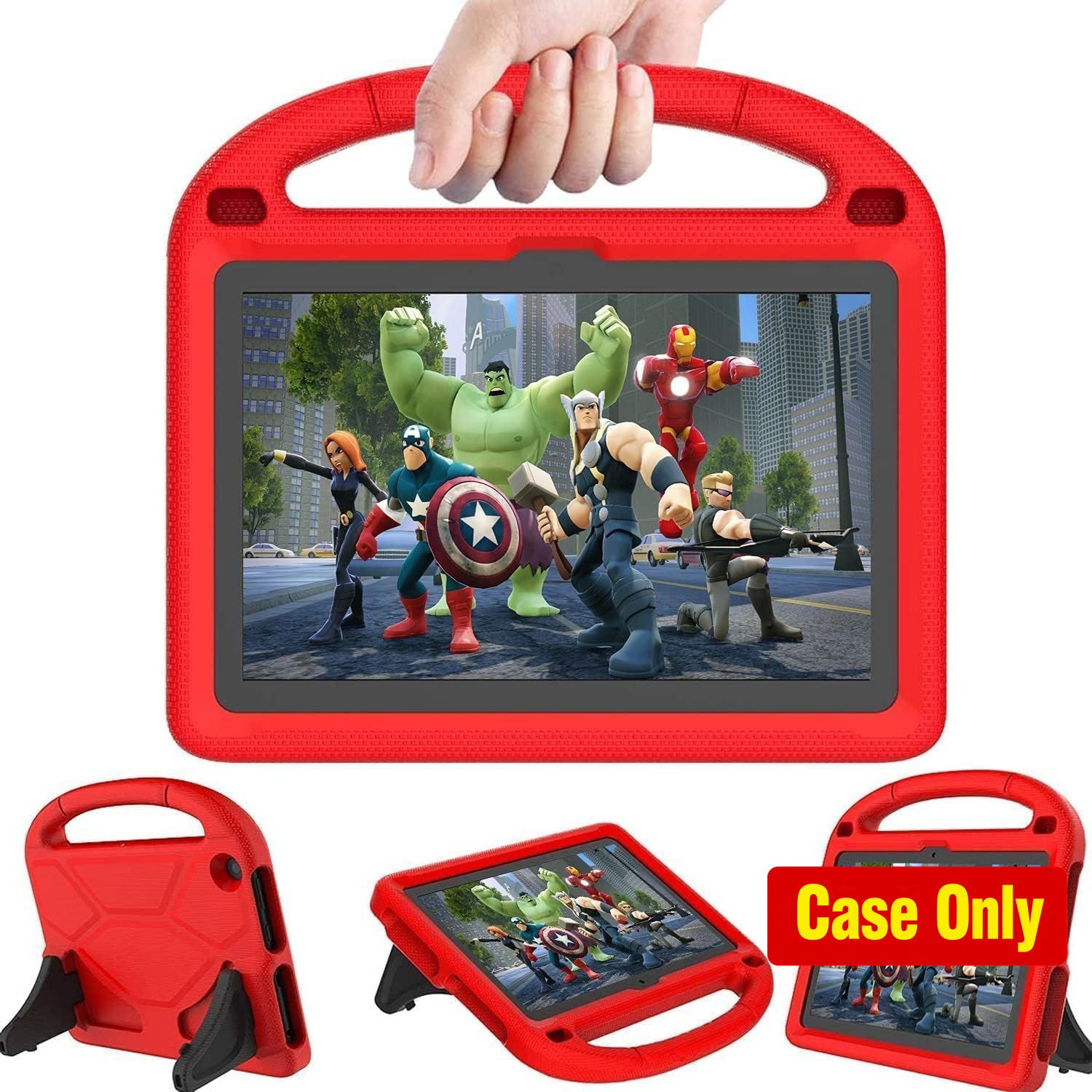Case for New Tablet 10'' 2023, Adjustable Stand, Lightweight Shockproof Cover