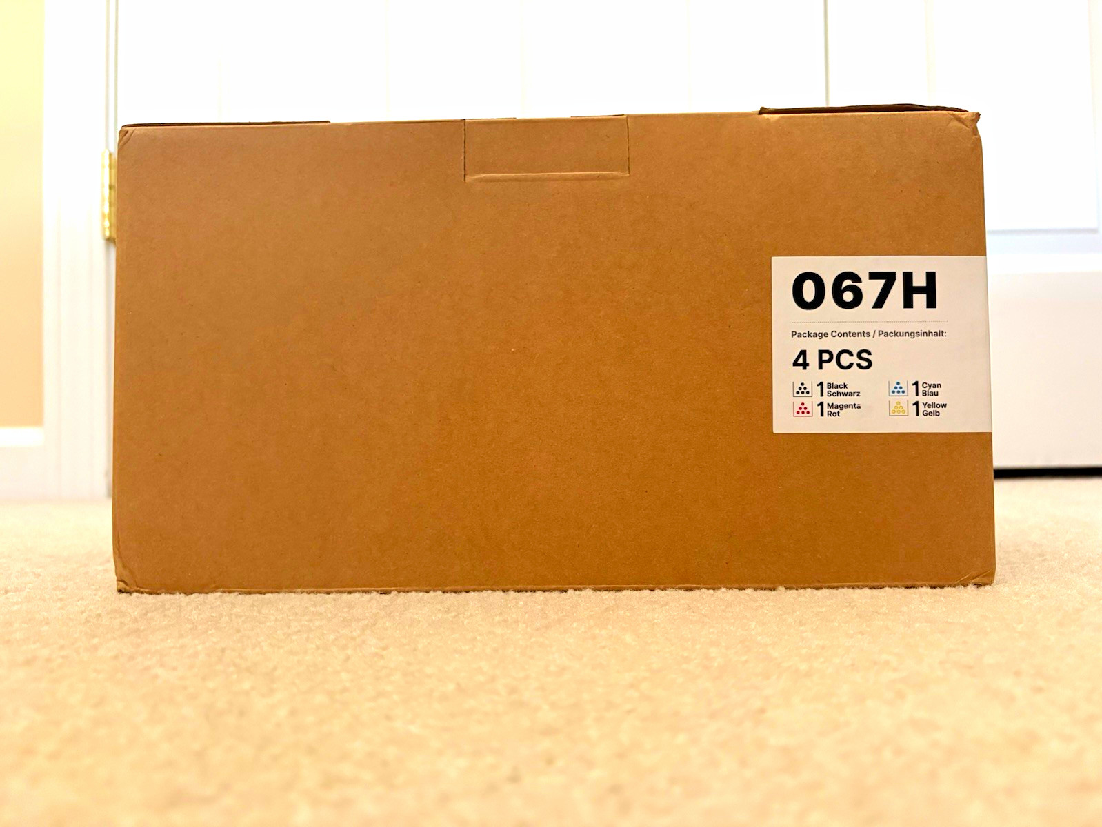 067H Toner 4-Pack BK/C/M/Y for Canon