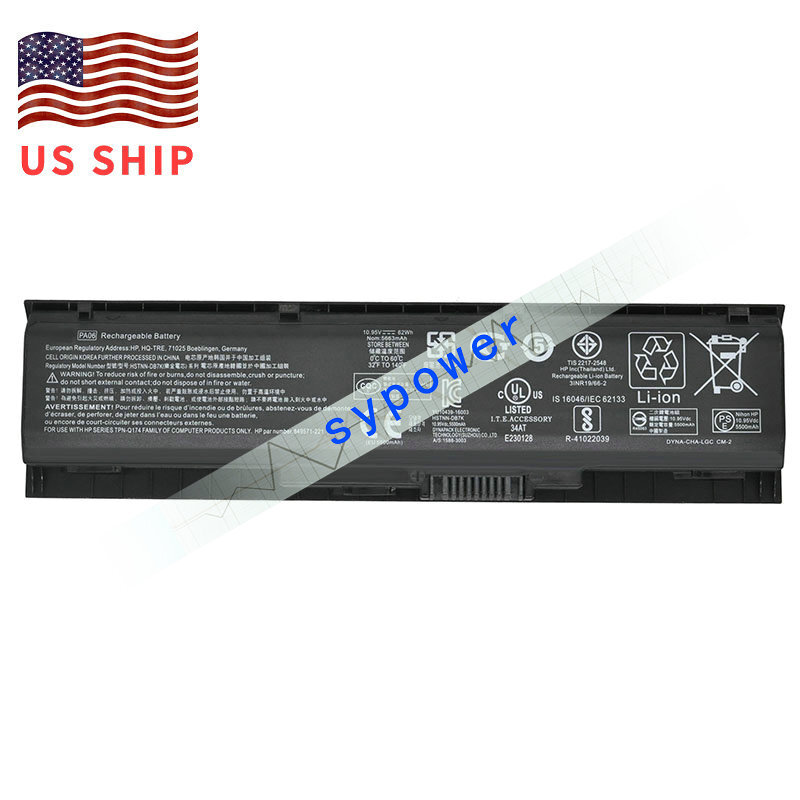 New PA06 Laptop Battery for HP Omen 17 17-w 17-ab200 17t-ab00 17-w200 HSTNN-DB7K