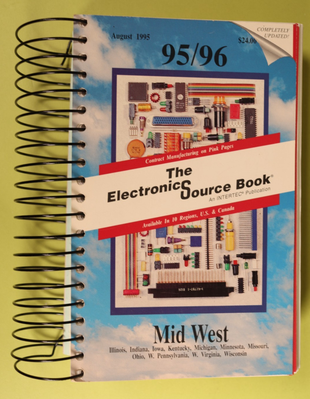 The Electronics Source Book Vintage 1995 Mid West Intertec Manufacturers Dealers