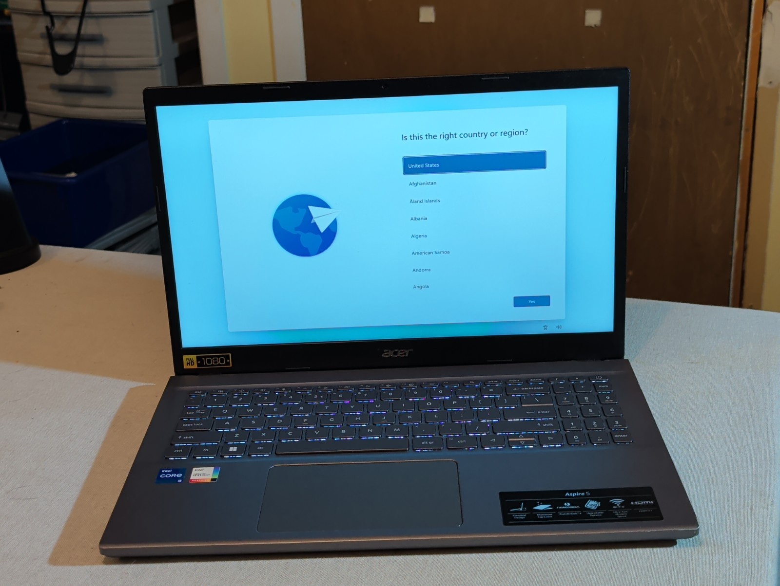 Acer Aspire 5 15.6'' (512GB SSD Intel Core i5-1235U 1.3GHz 12GB RAM)