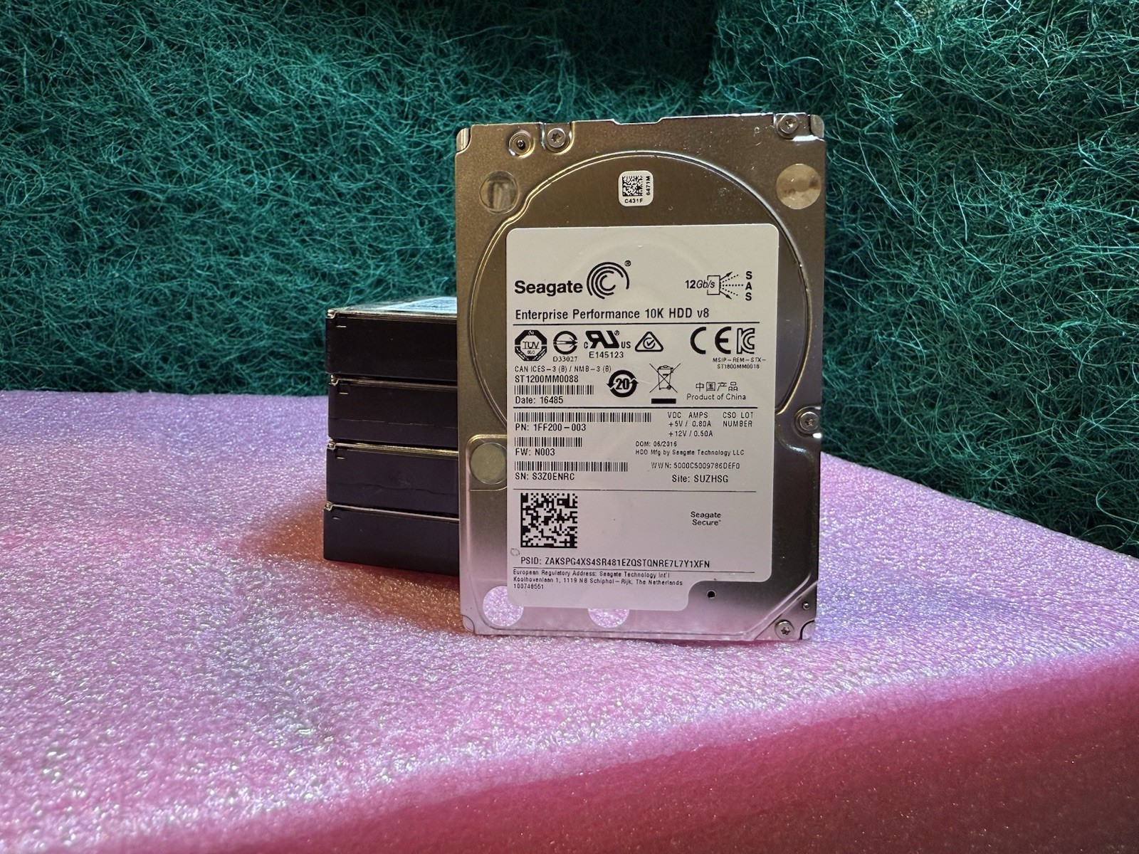 SEAGATE 1FF200-003 Enterprise Performance 1.2TB 10000RPM SAS 10k V8 HDD