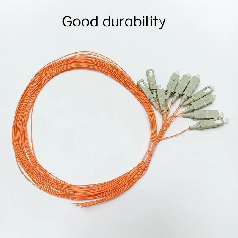10pcs~50pcs OM1 Multimode Fiber Pigtails 1.5M 62.5/125 SC UPC 0.9mm Simplex Cord