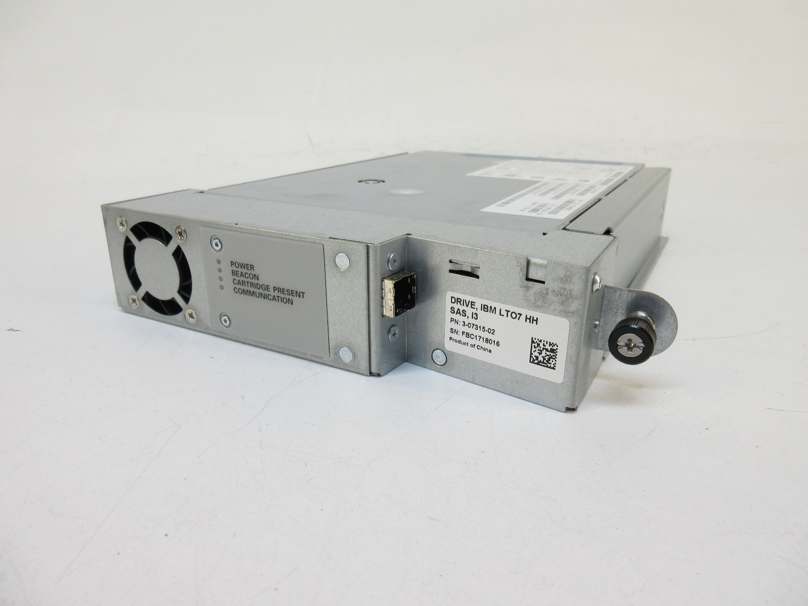IBM Quantum LTO-7 Ultrium HH SAS Tape Drive 38L7626 3-07315-02 For Parts/Repair