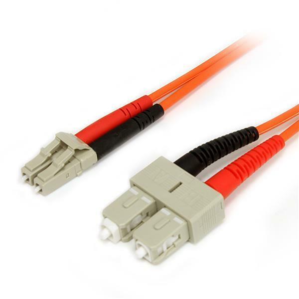 20 Meter LC / SC Multimode Duplex 50/125 Fiber OPtic Cable