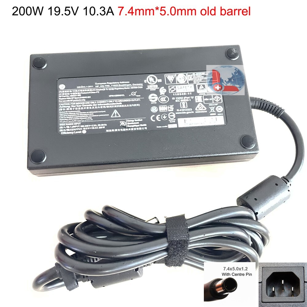 200W AC Adapter Power Charger for HP HDX9100 HDX9200 HDX 9000 HDX9300