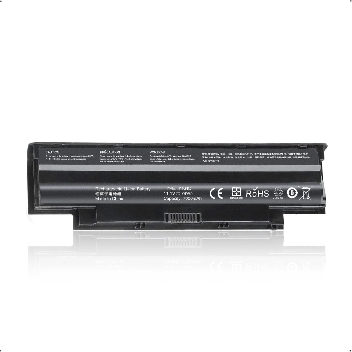 Upgraded 78Wh J1KND Laptop Battery Replacement for Dell Inspiron N4110 N5110