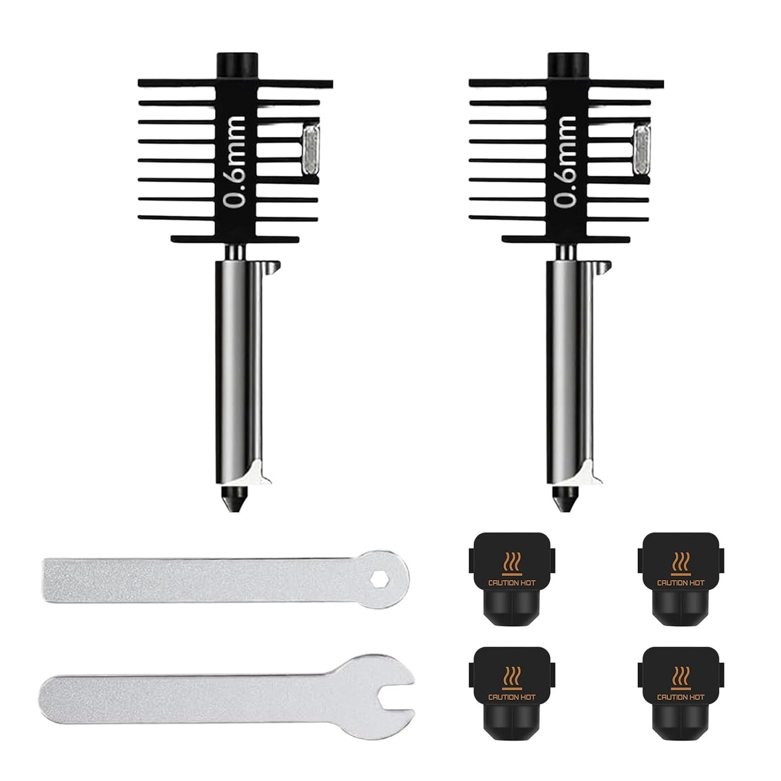 Bamboo Lab Upgrade Hardened Steel Hotend Kit for Bambu Lab A1 Mini /A1,2 Pack