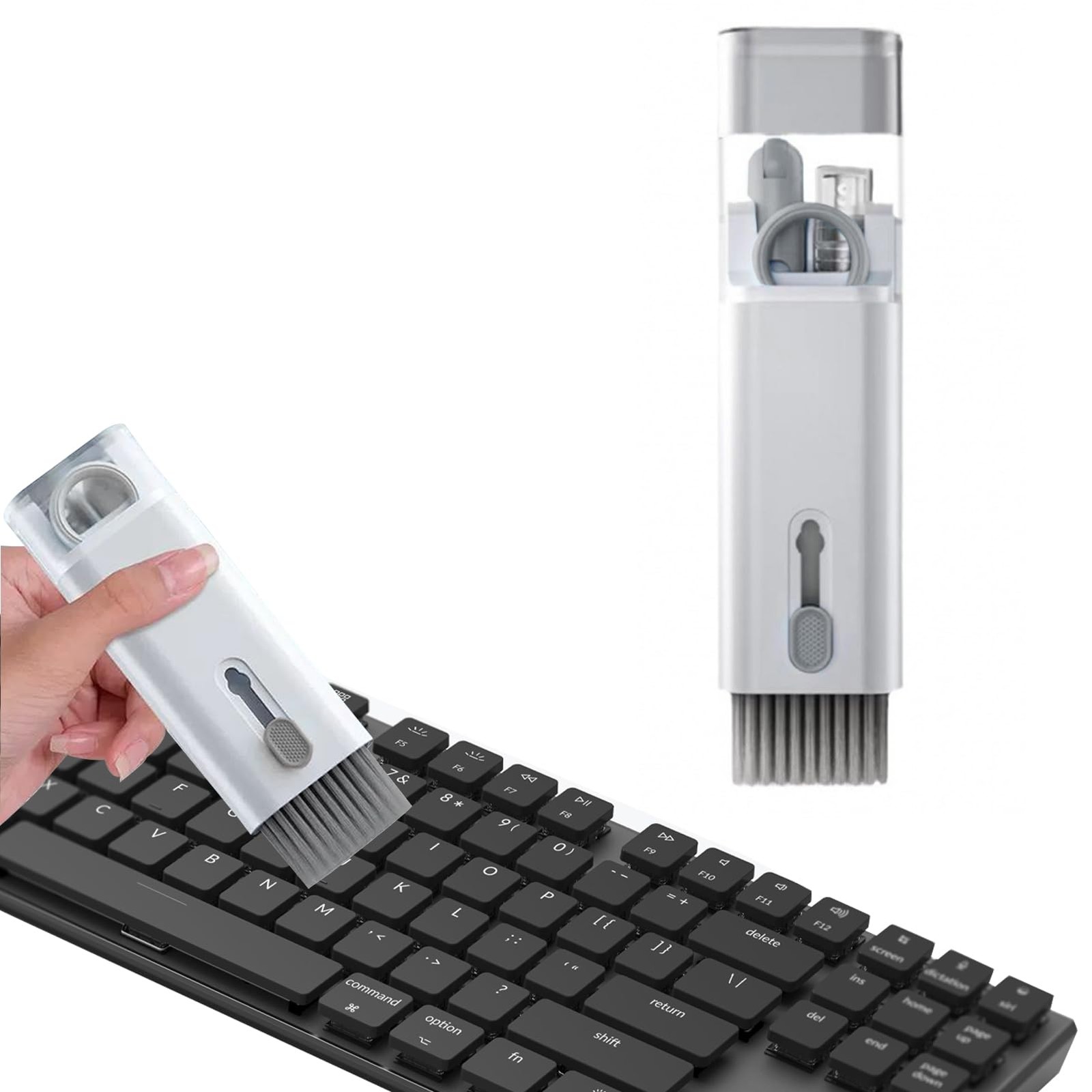 7 in 1 Laptop Cleaning Kit Keyboard Cleaner,Computer Tech Cleaning Brush,Earb...