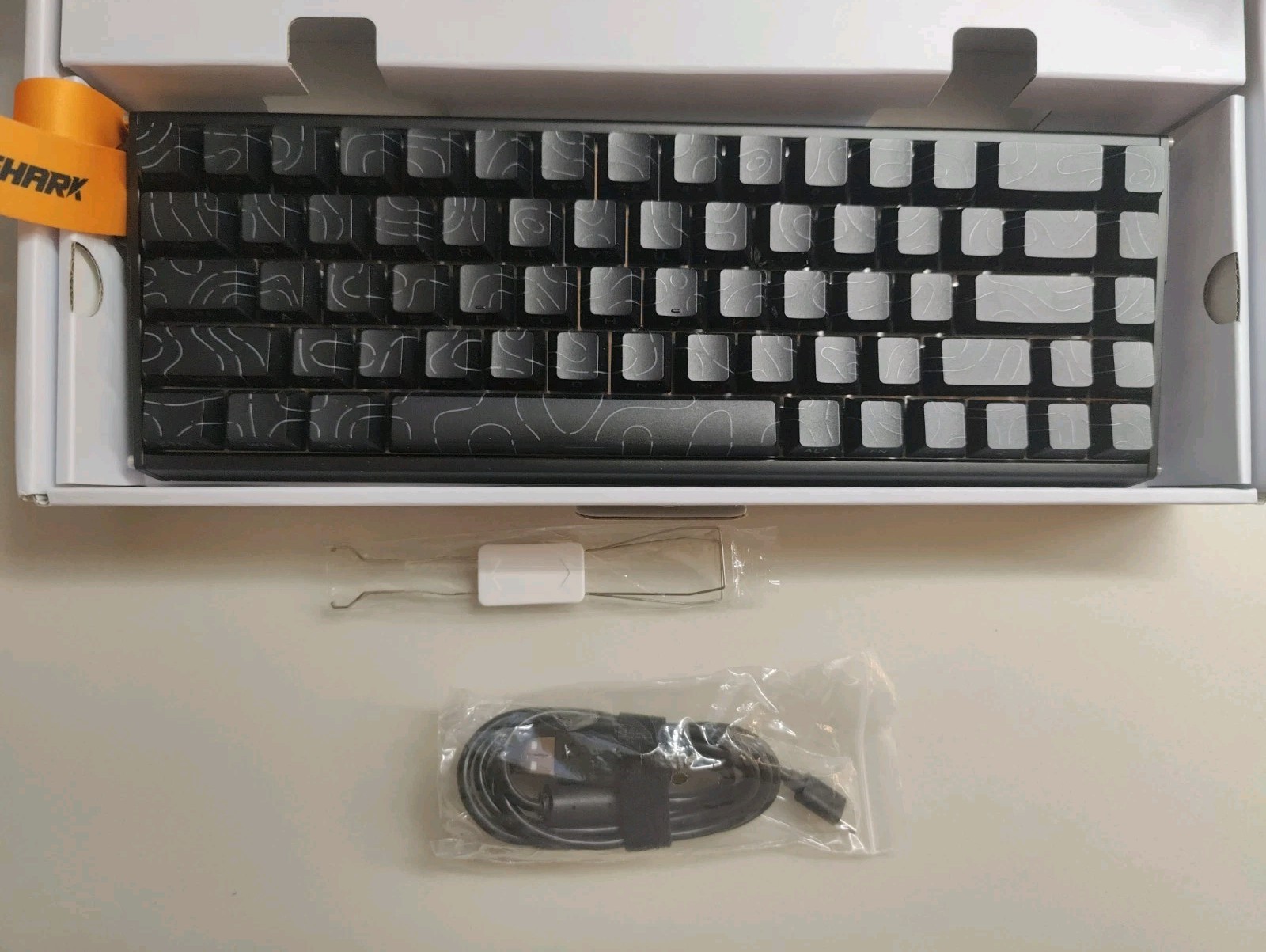 ATTACK SHARK X68MAX 60% Wired HE Magnetic Switch Keyboard Aluminum, Black READ
