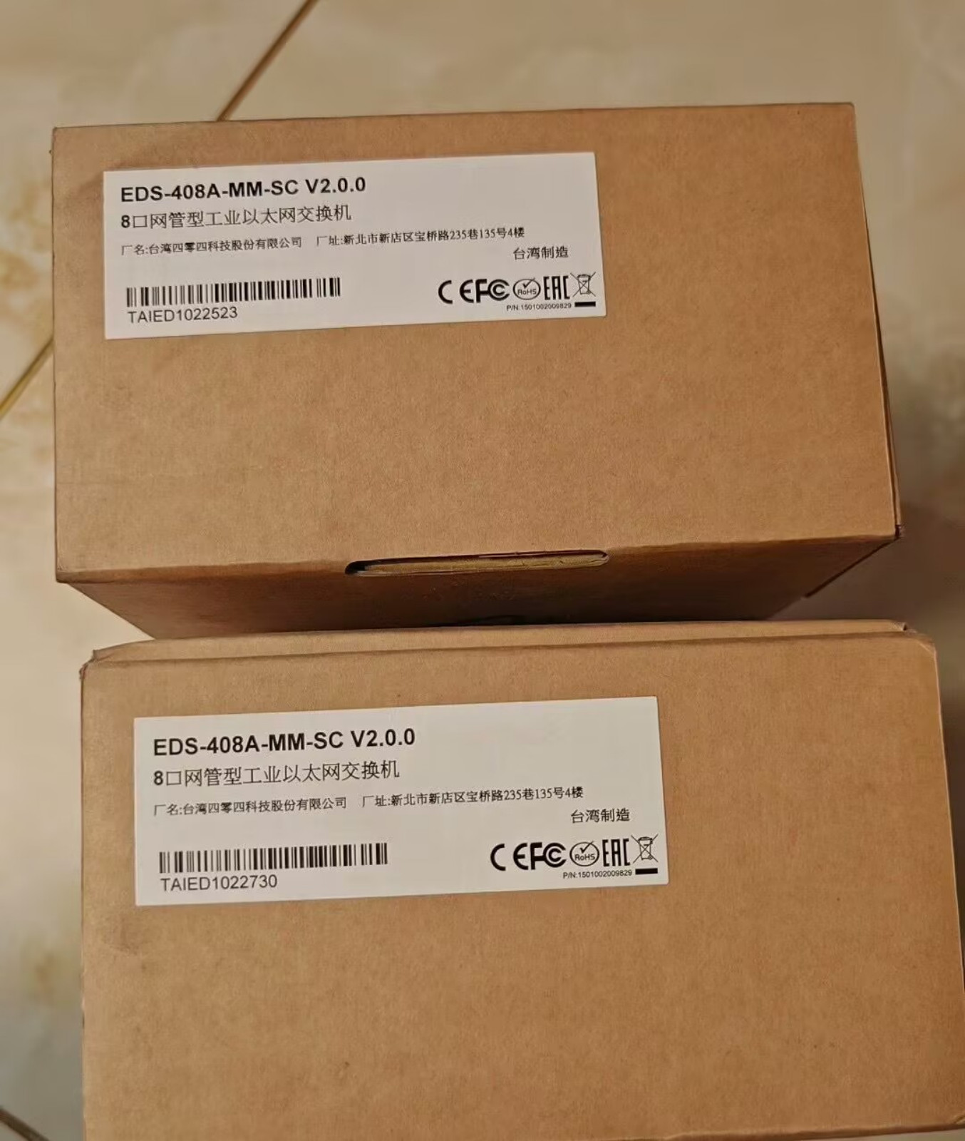 1pc NEW MOXA EDS-408A-MM-SC Switch fedex or DHL