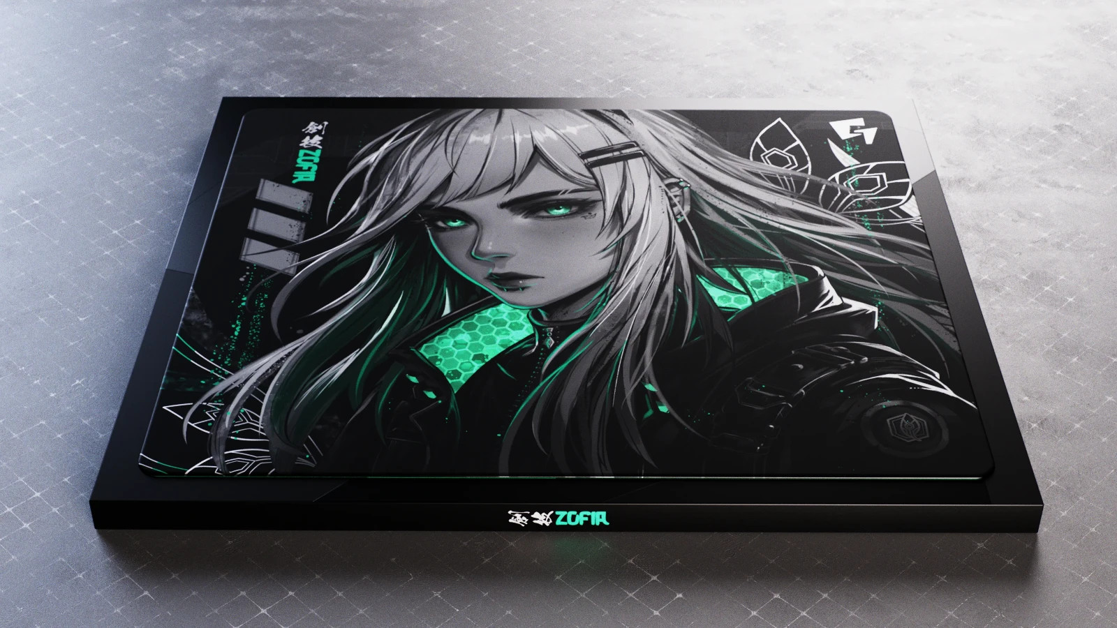 GLSSWRKS Zofia Glass Mouse Pad (Limited Edition) BRAND NEW