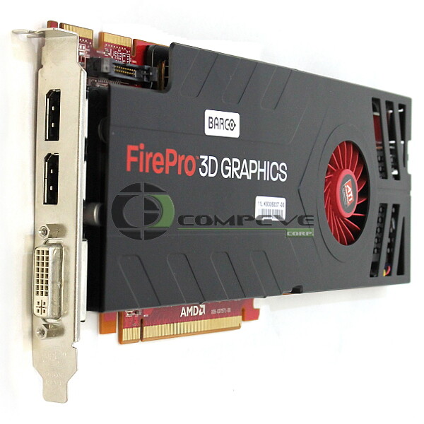 Barco MXRT 7400 2GB Triple Head Diagnostic Medical Video Card 12K K9305037-00