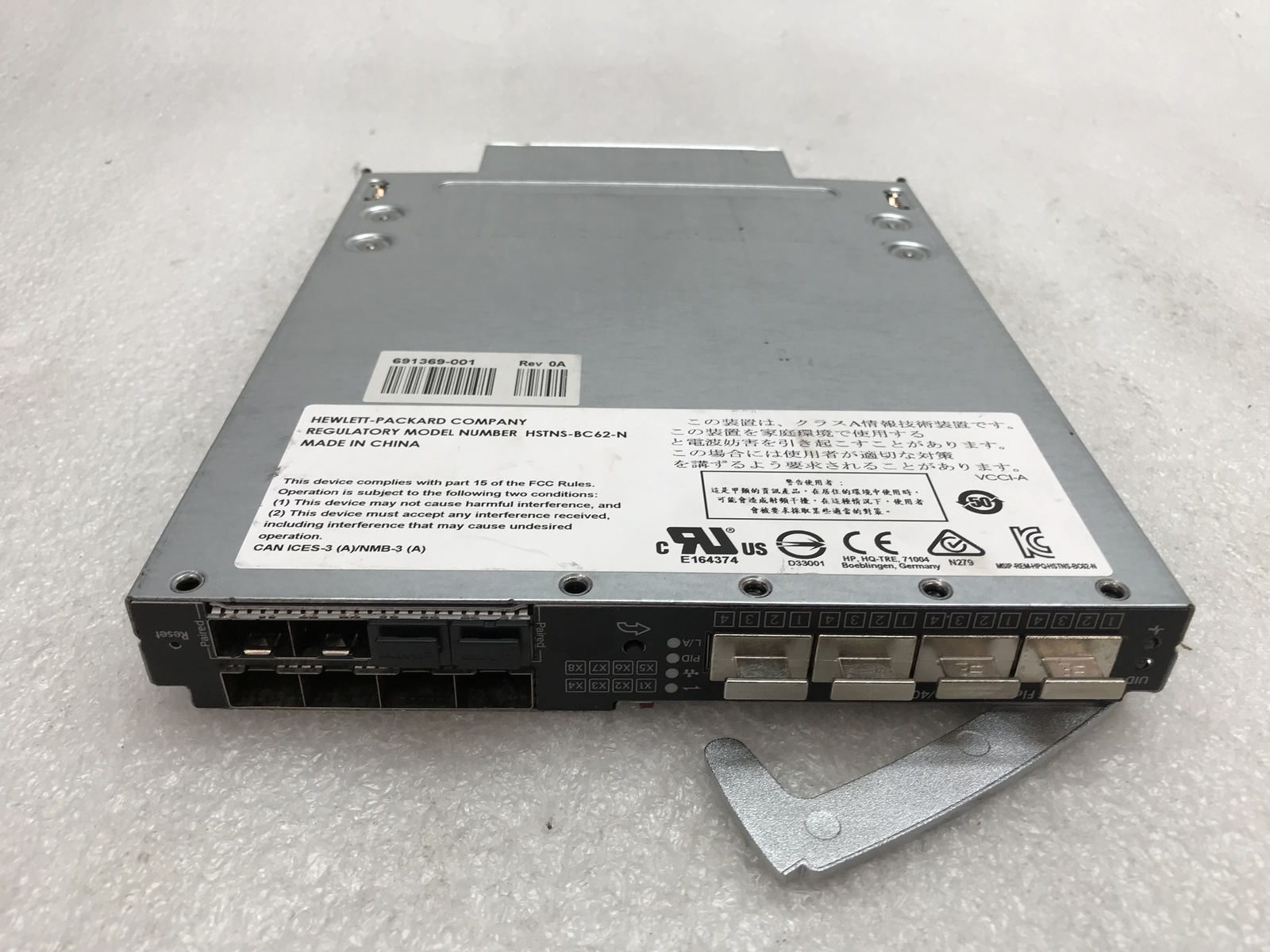 HP 699350-001 691367-B21 HPE SPS-PORT AGGR VC FLEXFABRIC 20/40 F8 MODULE