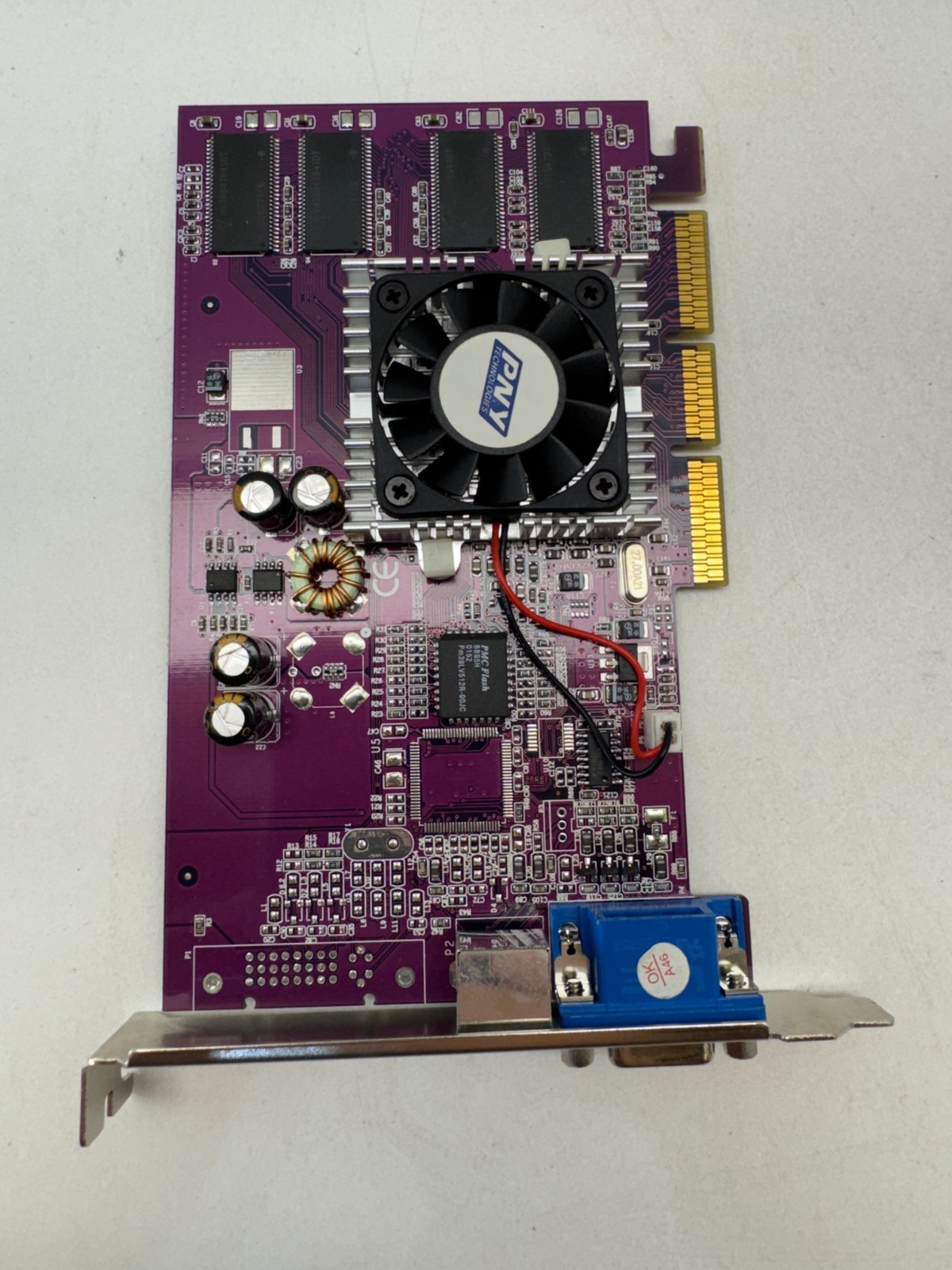 PNY NVIDIA GeForce4 MX 420 64MB AGP Vintage Video Graphics Card VCG4MX42APB