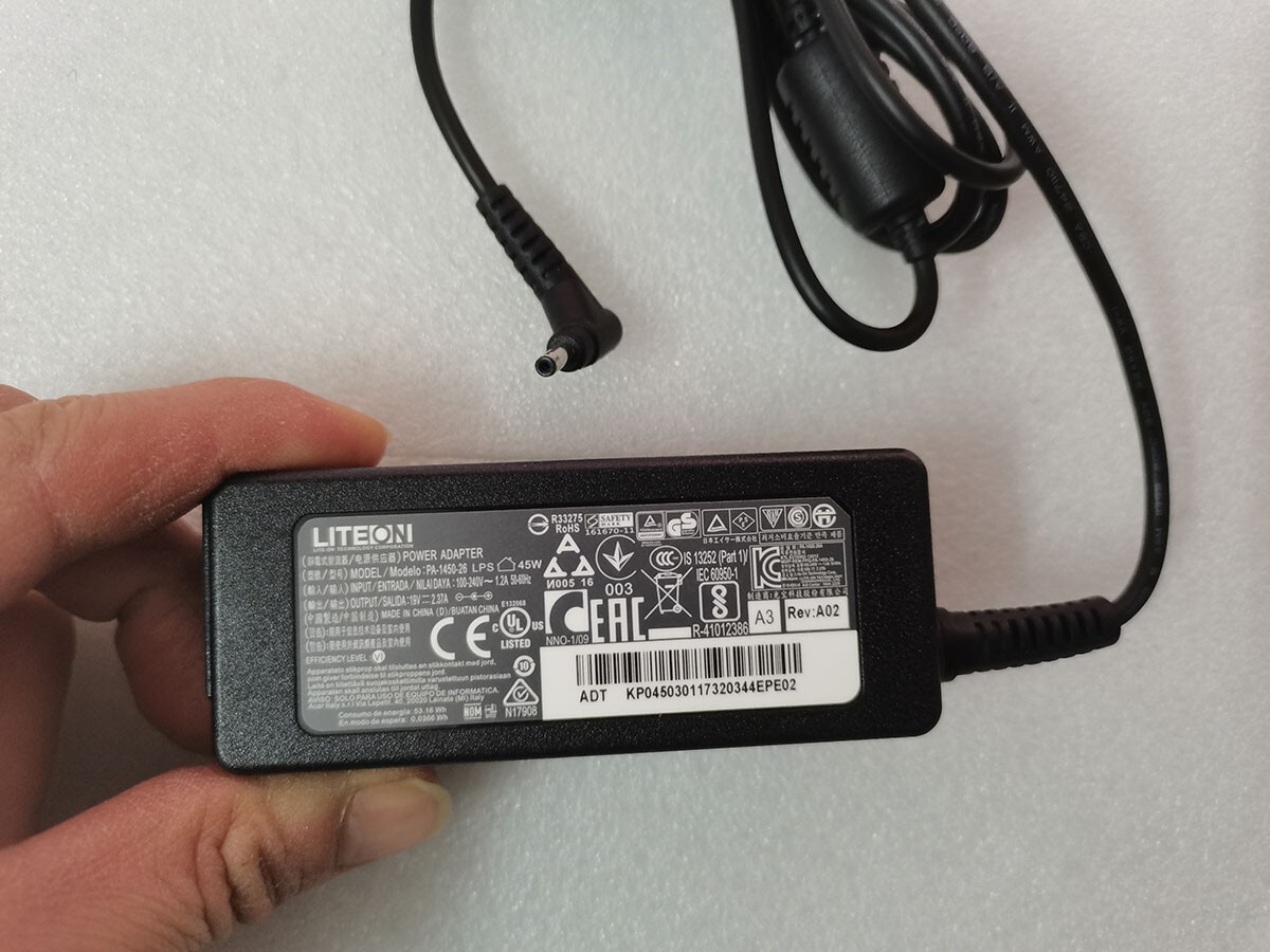 For Acer N18Q13 Aspire 3 A315-23 LITEON 19V 2.37A PA-1450-26 45W adapter Genuine
