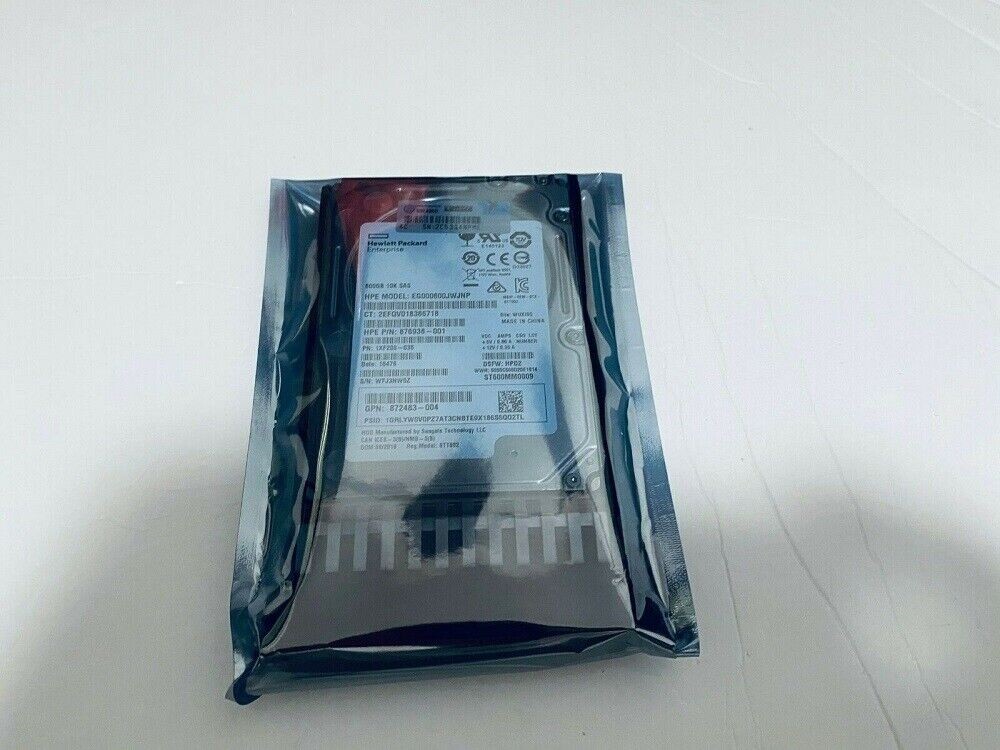 NEW HPE J9F46A 787646-001 MSA 600GB 10K 12G/s SAS SFF 2.5" DP ENT HDD Hard Drive