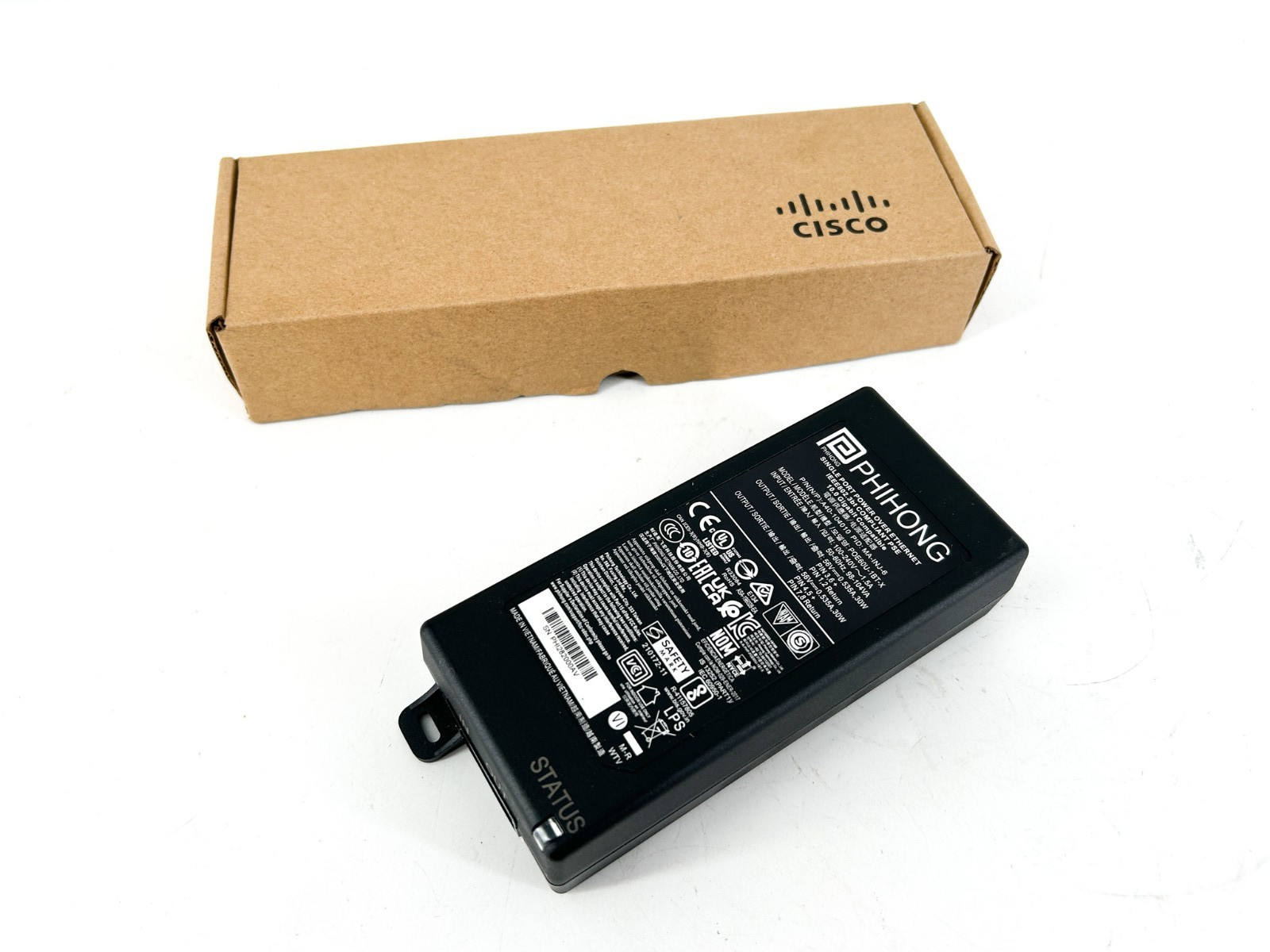 New Cisco Meraki MA-INJ-6 Single Port PoE Injector 10.0 Gigabit A40-104010