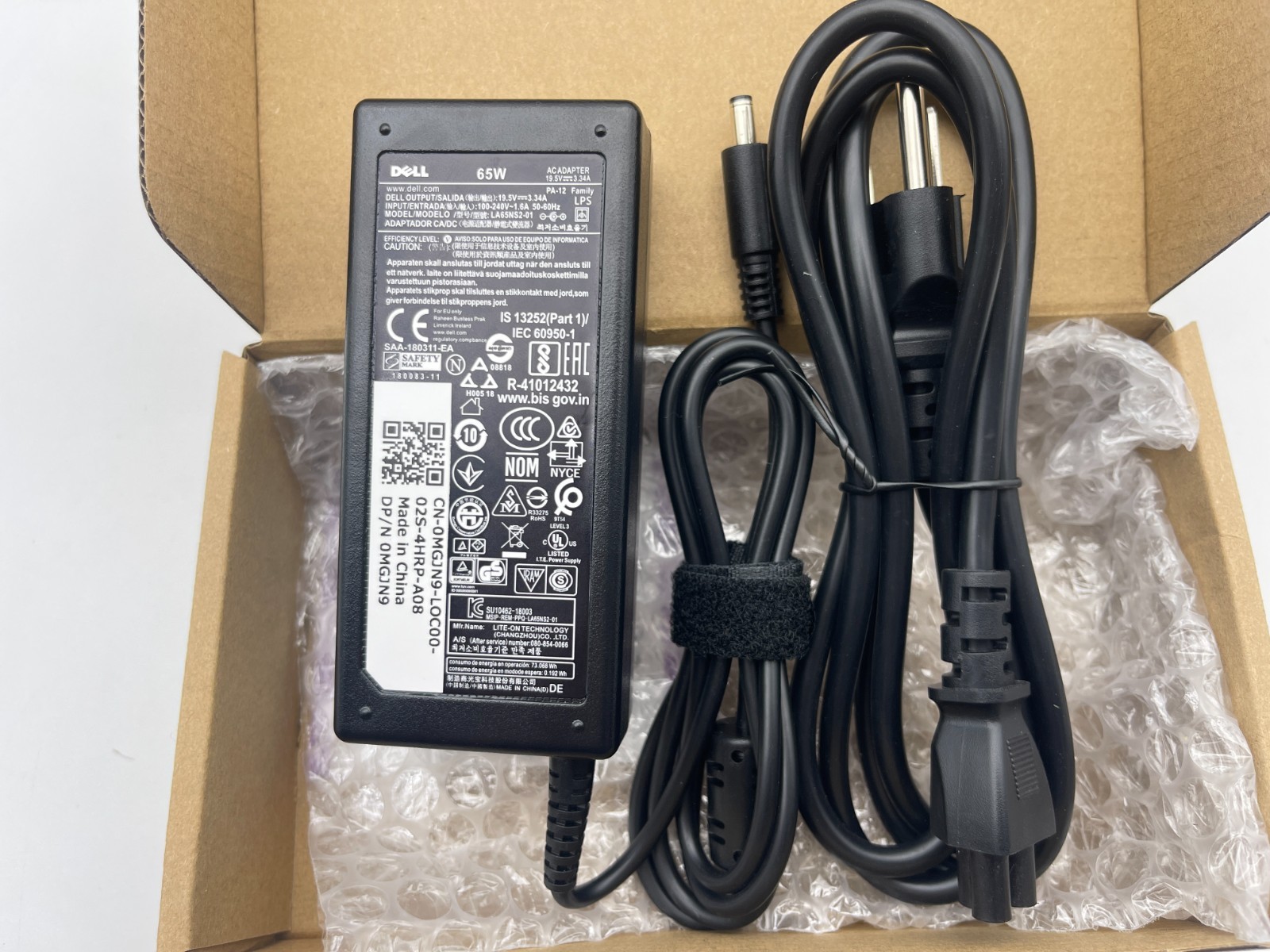 10PACK Genuine 65W AC Adapter For Dell Inspiron 13 14 15 5000 7000 5558 0G6J41