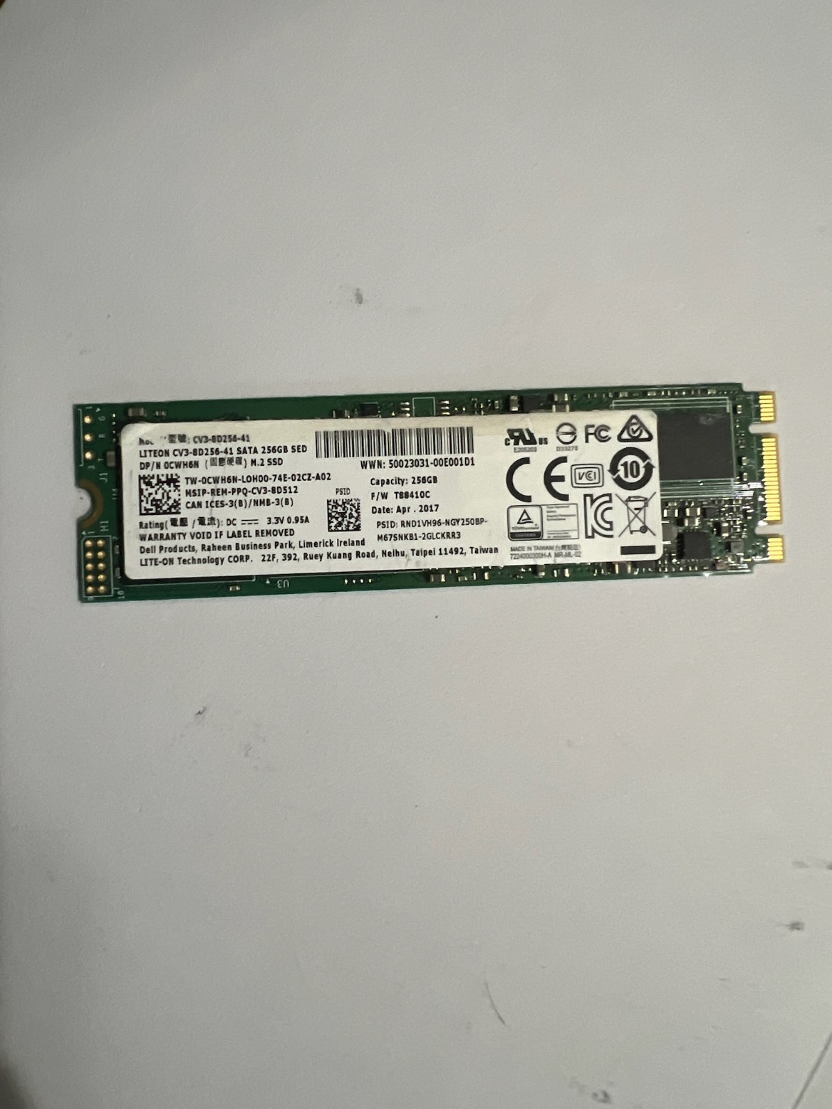 MISC. 256GB M.2 SATA lll SSD WITH WINDOWS 11 PRO UEFI INSTALLED & ACTIVATED
