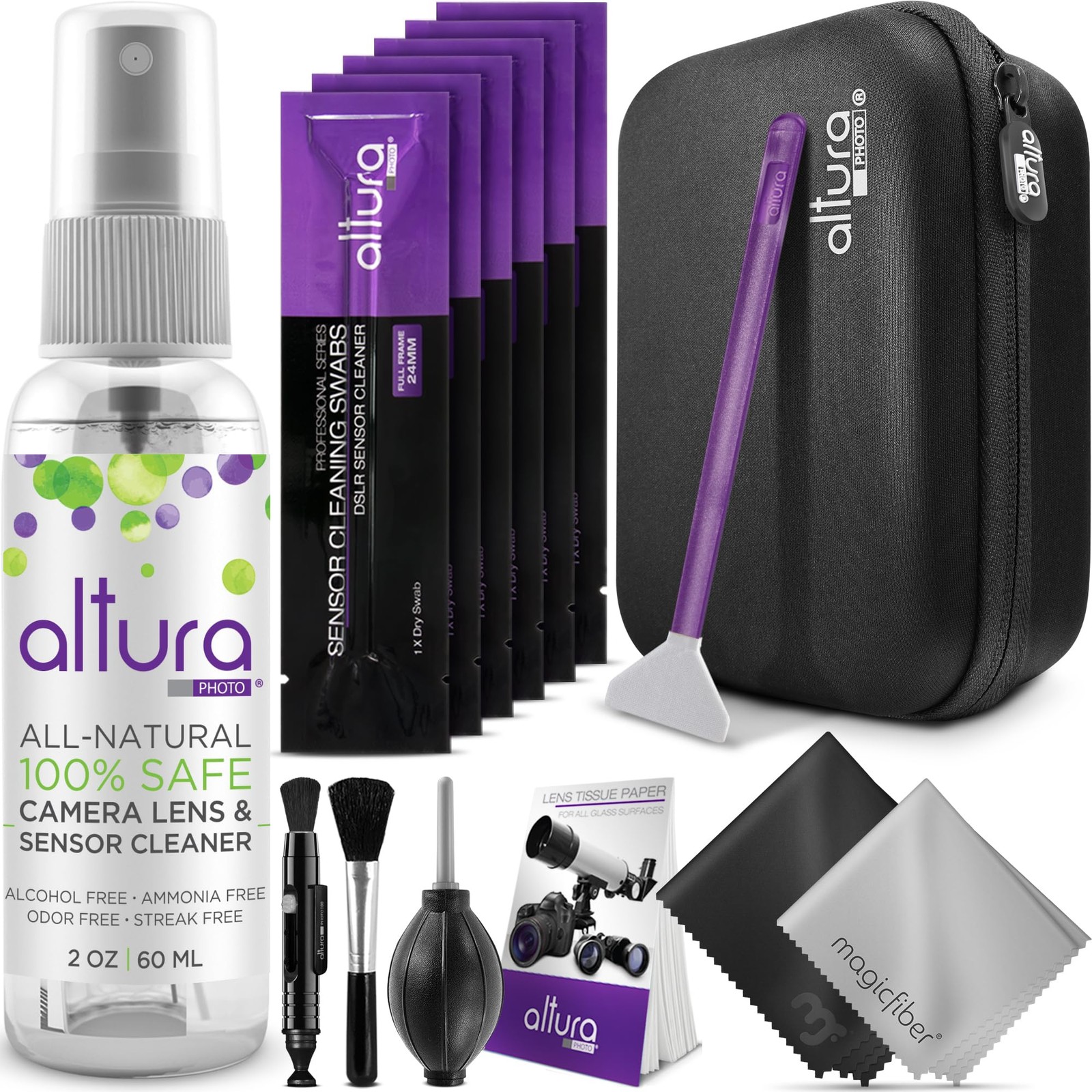 Professional Camera Cleaning Kit for Full Frame DSLR & Mirrorless Cameras  Le...