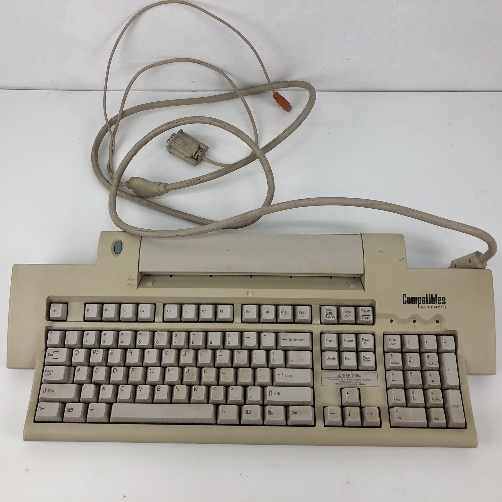 Scanner Keyboard By Compatibles By Compaq Untested Guaranteed