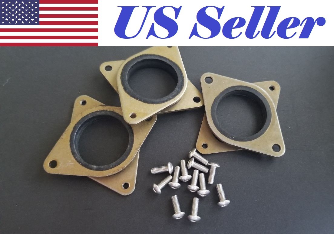 3 x Nema 17 Steel & Rubber Dampers Stepper Motor DIY 3D Printer - CNC Damper