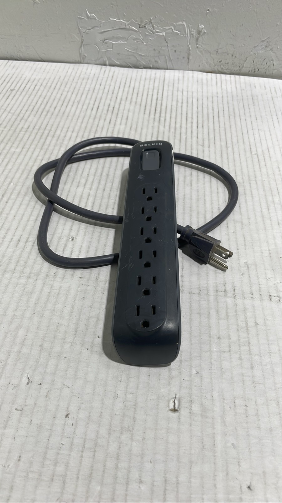 Belkin BV106000-04 1875W 6 Outlet Surge Protector Power Strip Black