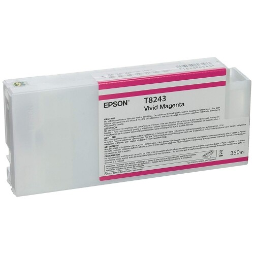 Genuine Epson 350ml Vivid magenta ink T8243/T54X3 for SC-P6000/7000/8000/9000