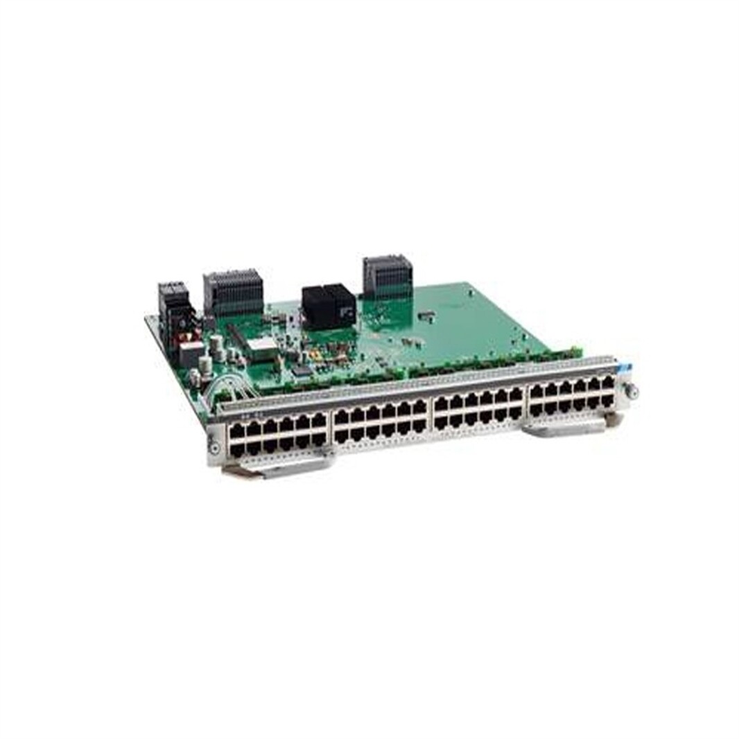 CISCO C9400-LC-48P Catalyst 9400 Series 48-Port POE+ 10/100/1000 (RJ-45)