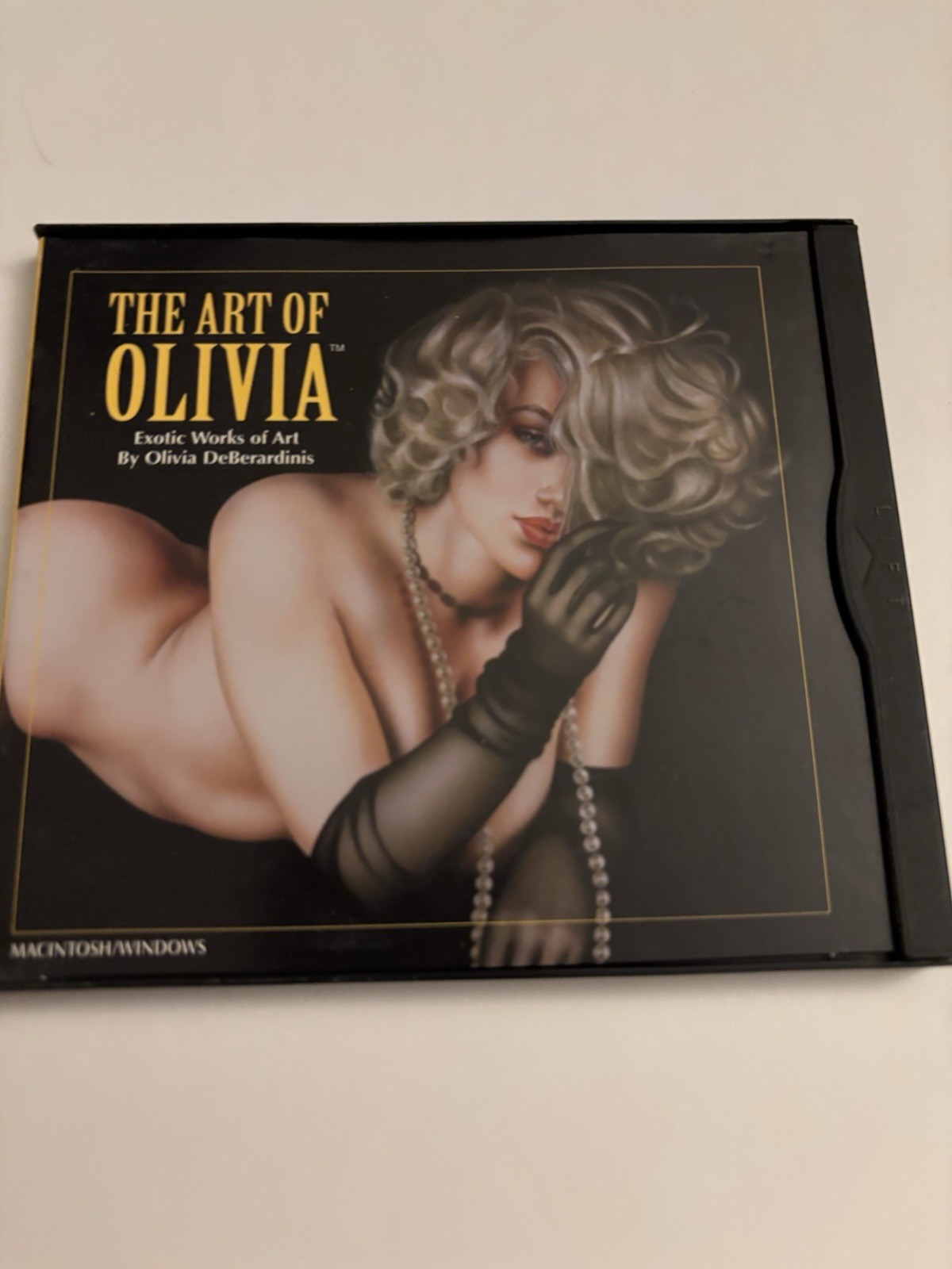 The Art Of Olivia DeBerardinis PC Macintosh/Windows CD Rare