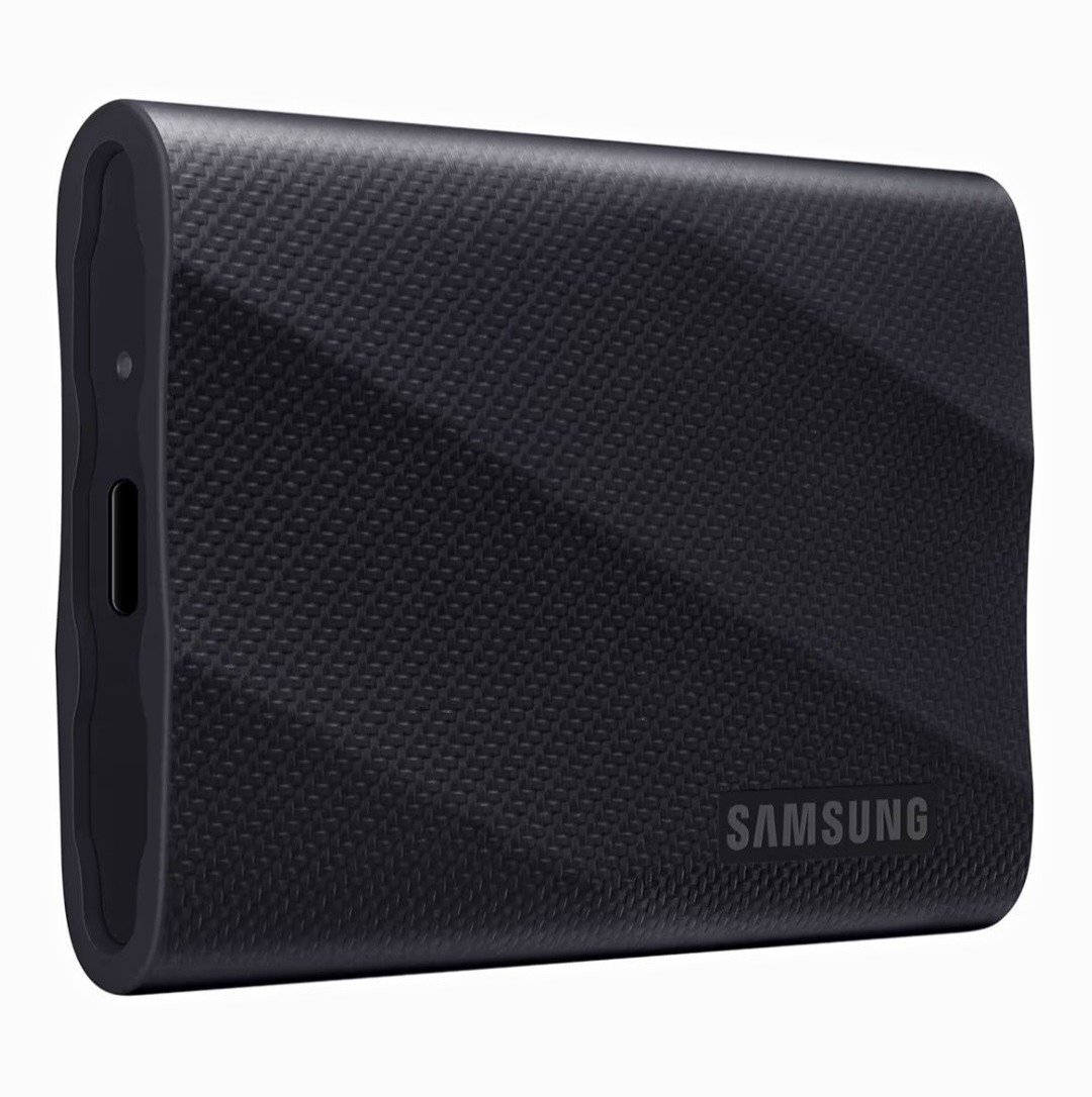 Samsung Portable SSD T9 1TB USB-C External SSD Black Secure Encryption