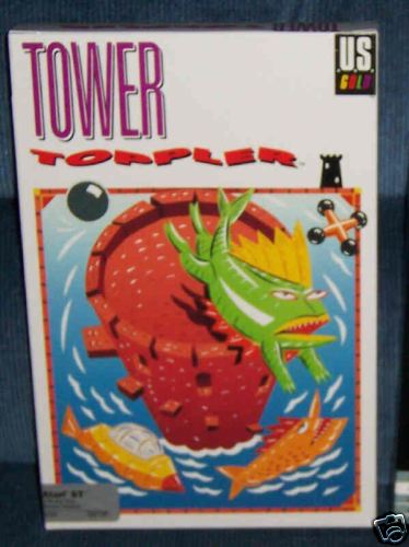TOWER TOPPLER for Atari 1040/520 ST NEW Disk