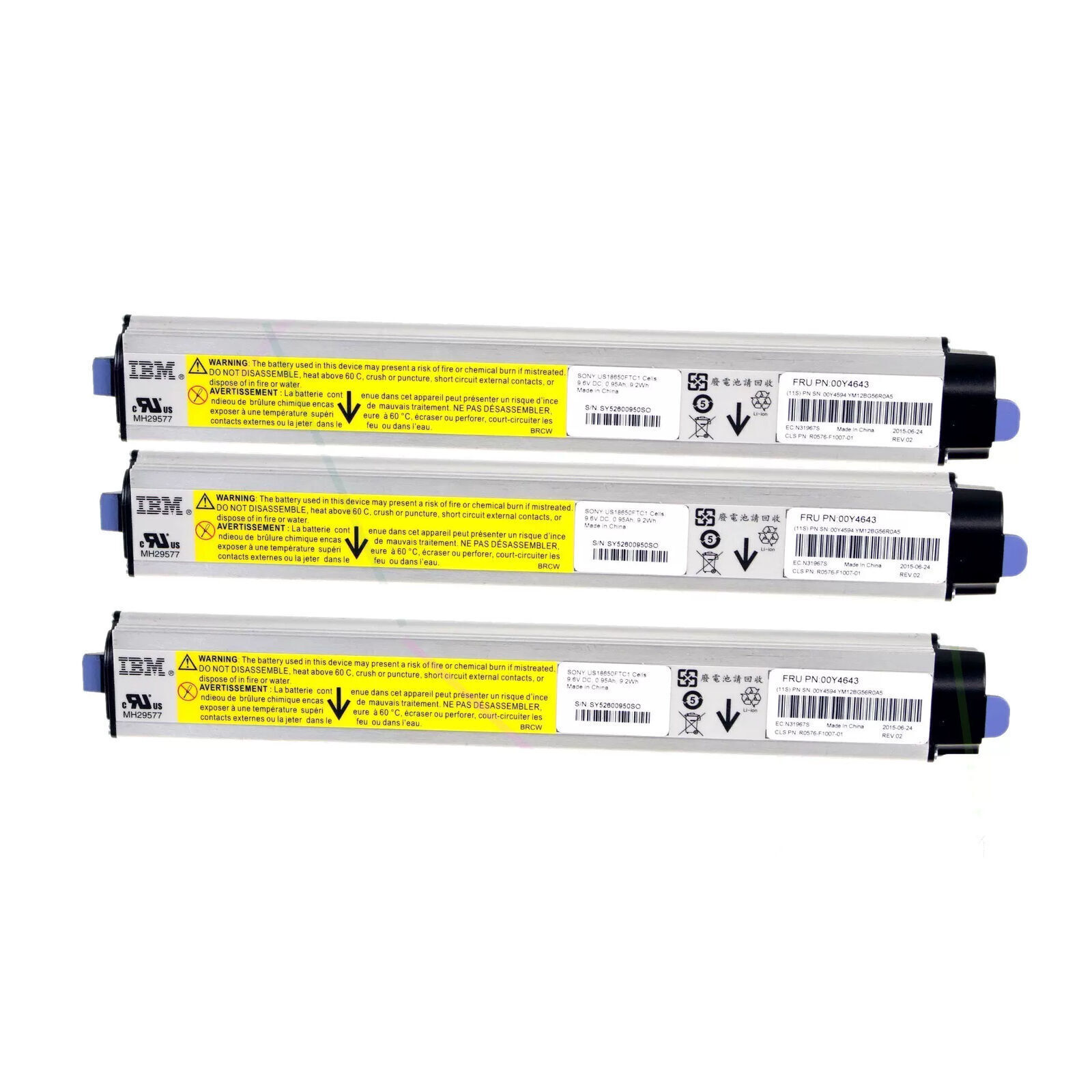 1PC New 2024 00Y4643 V3700 V3500 Battery BBU 00Y4594, 90Y7689, 90Y7632