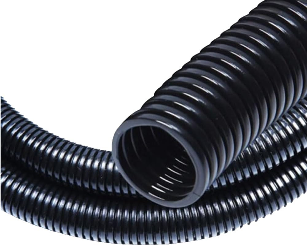 30 FT 1/2” Wire Loom Split Tubing,Dog Cat Cord Protector,Split Wire Loom Tubing