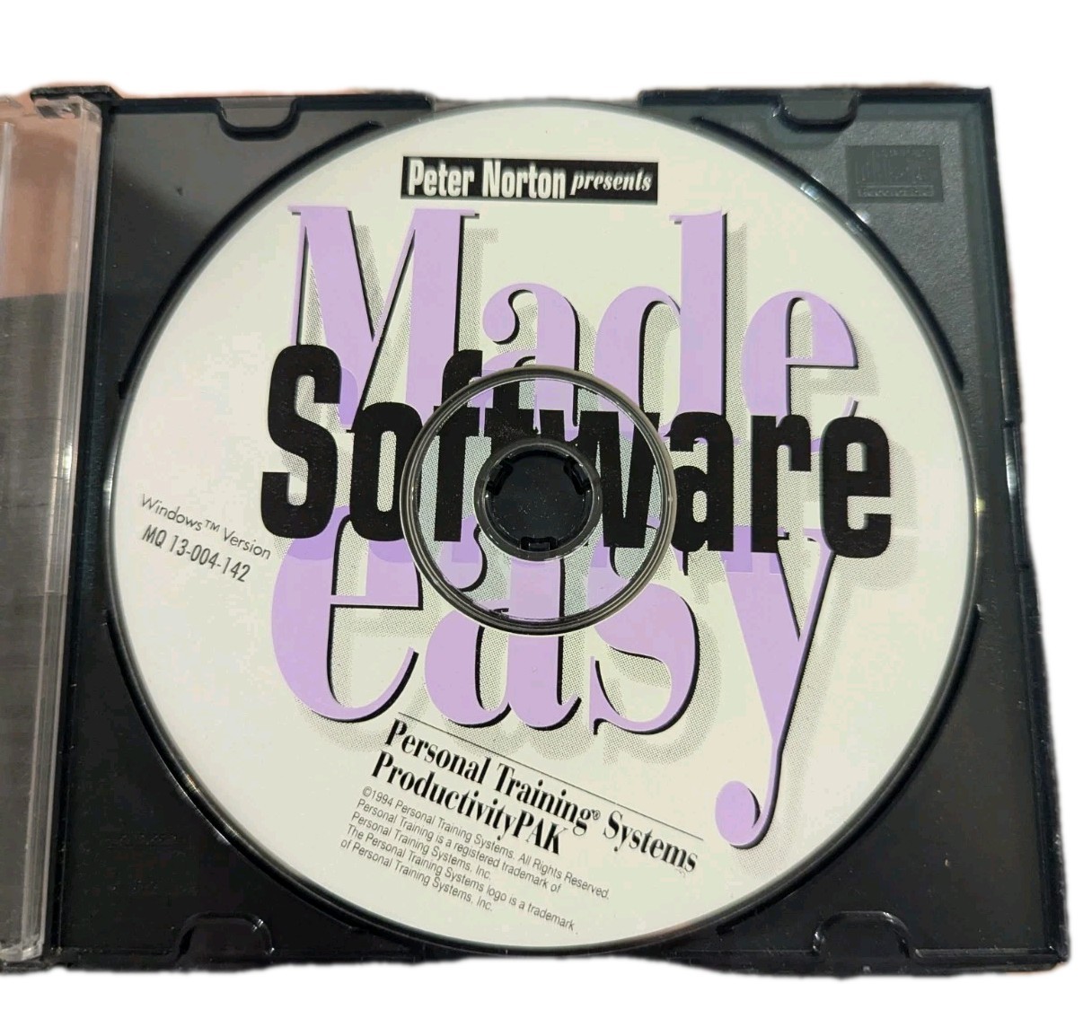 Peter Norton Present Software Made Easy Personal Training System Productivity