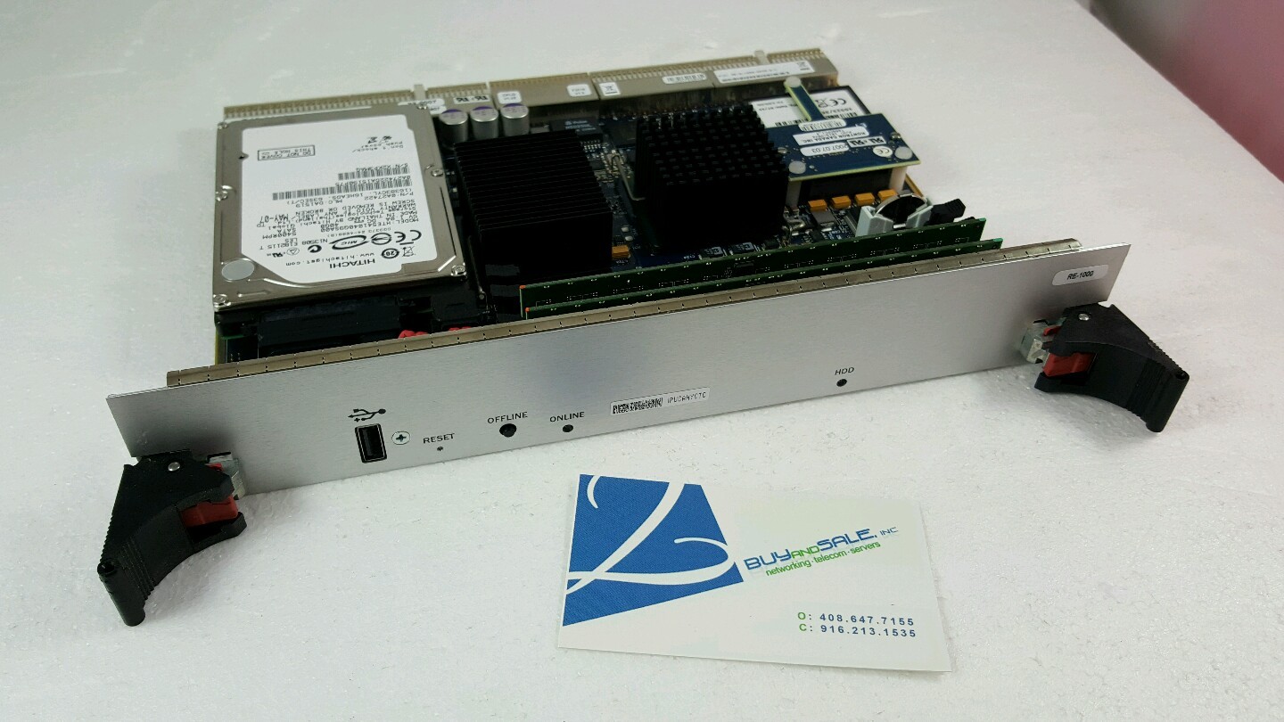 Juniper RE-A-1000-2048-S-F, 740-014080, IPUCAHYCTF, T2019CC/1000-D5 w/ RAM & HD