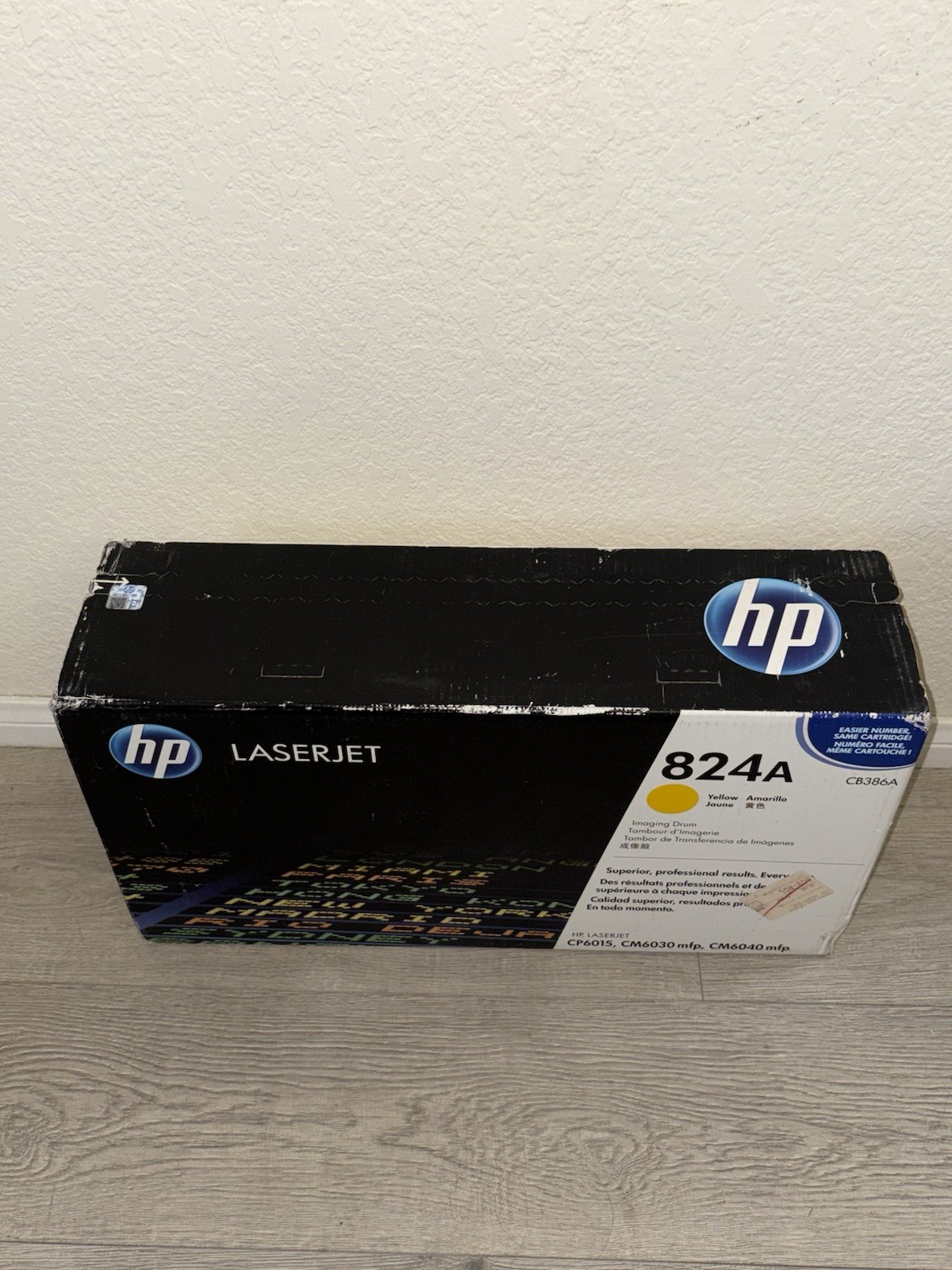Genuine HP 824A Yellow Image Drum CB386A New Sealed Brand New