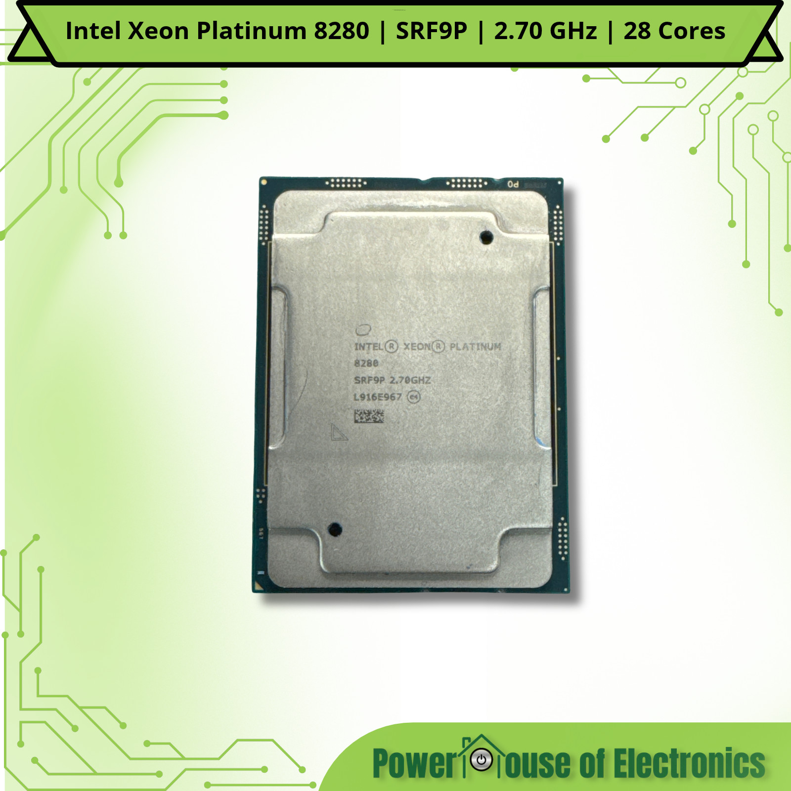 Intel Xeon Platinum 8280 | SRF9P | 2.70 GHz | 28 Cores